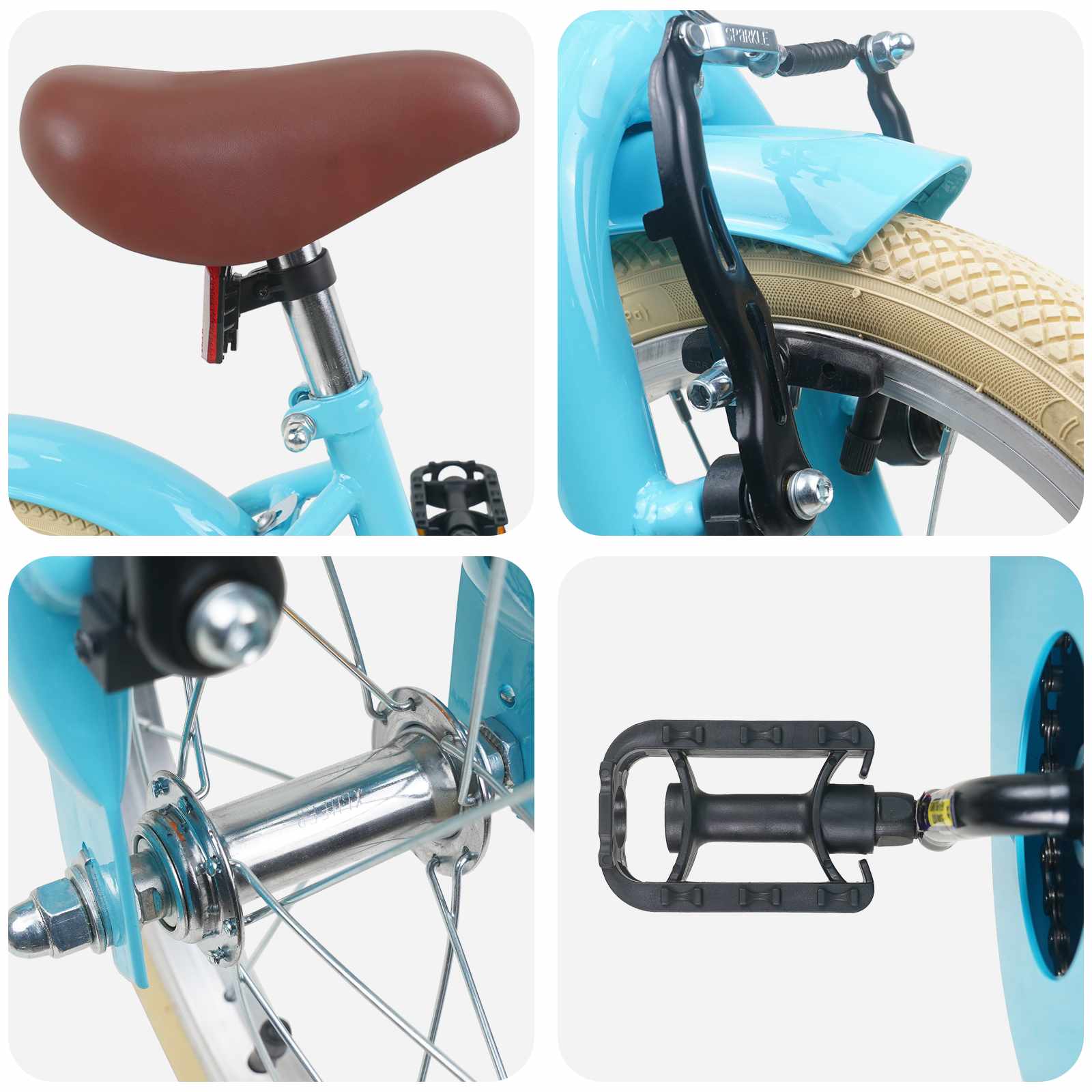 Bicicletta per Bambini 12 Pollici per bambini di 2-4 anni