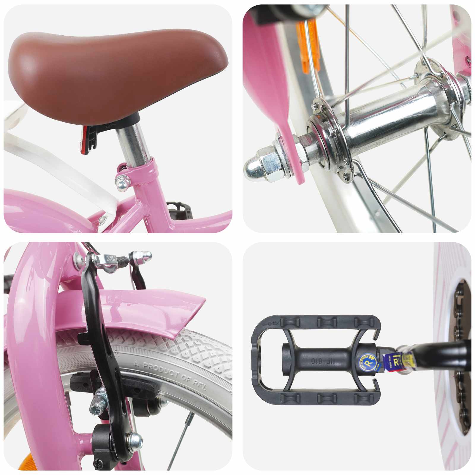 Bicicletta per Bambini 14 Pollici per bambini da 3 a 5 anni