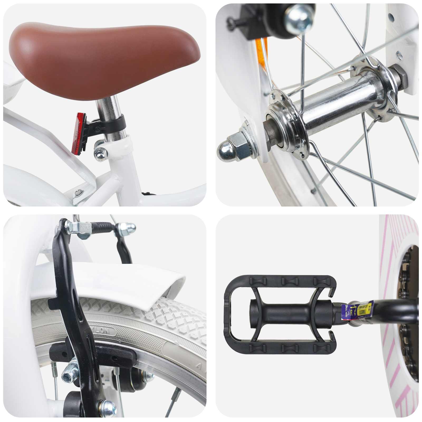 Bicicletta per Bambini 14 Pollici per bambini da 3 a 5 anni