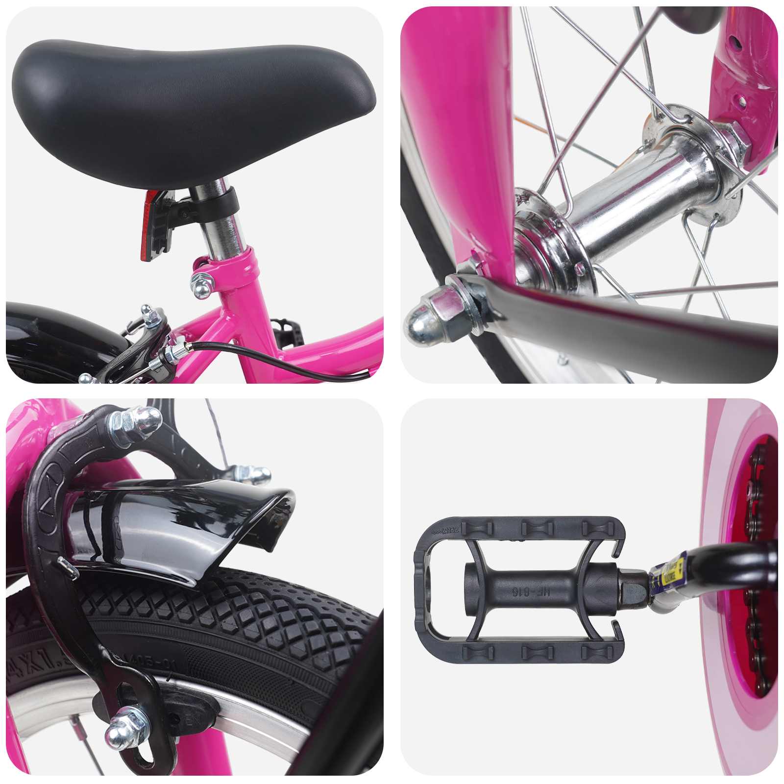 Bicicletta per Bambini 12 Pollici per bambini di 2-4 anni