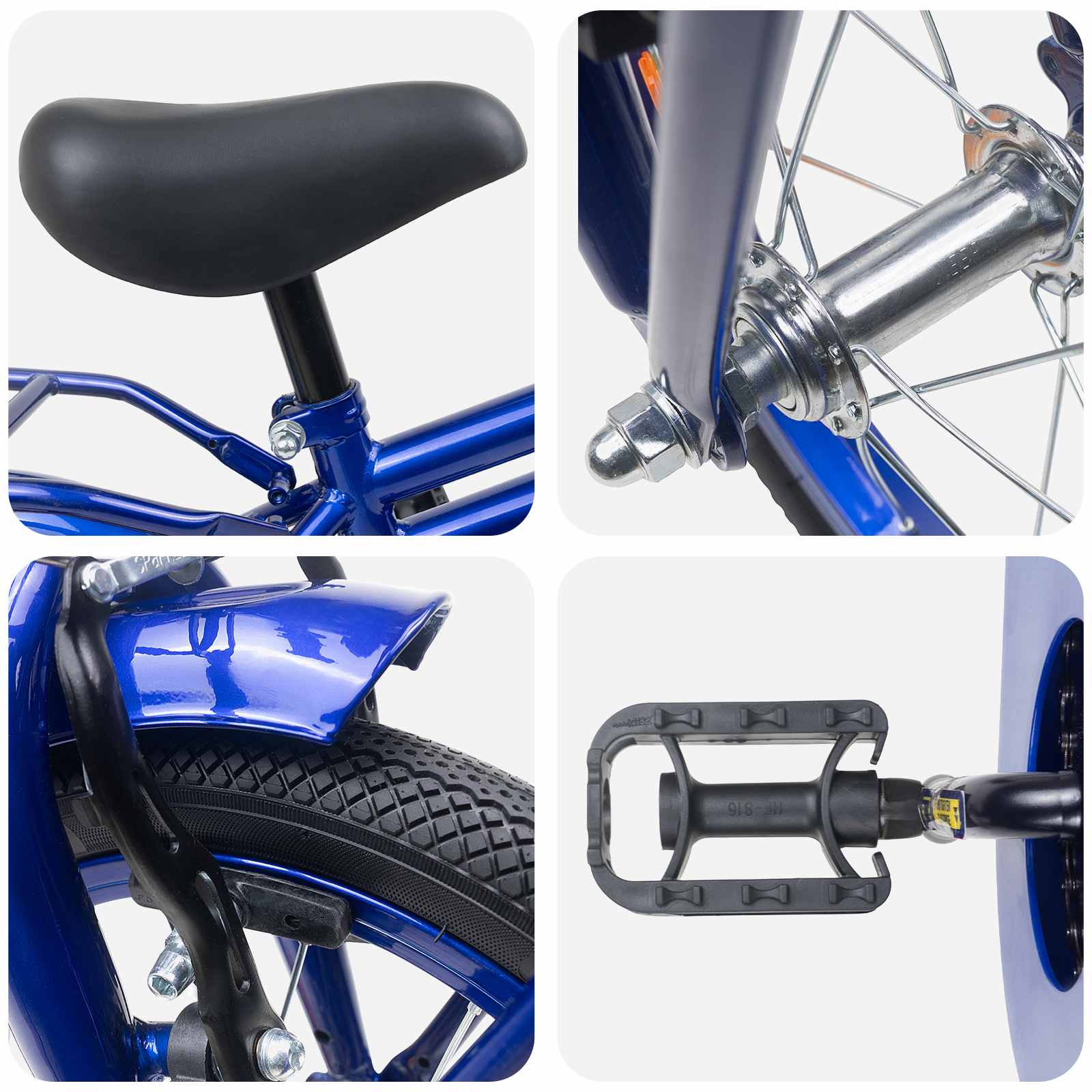 Bicicletta per Bambini 12 Pollici per bambini di 2-4 anni