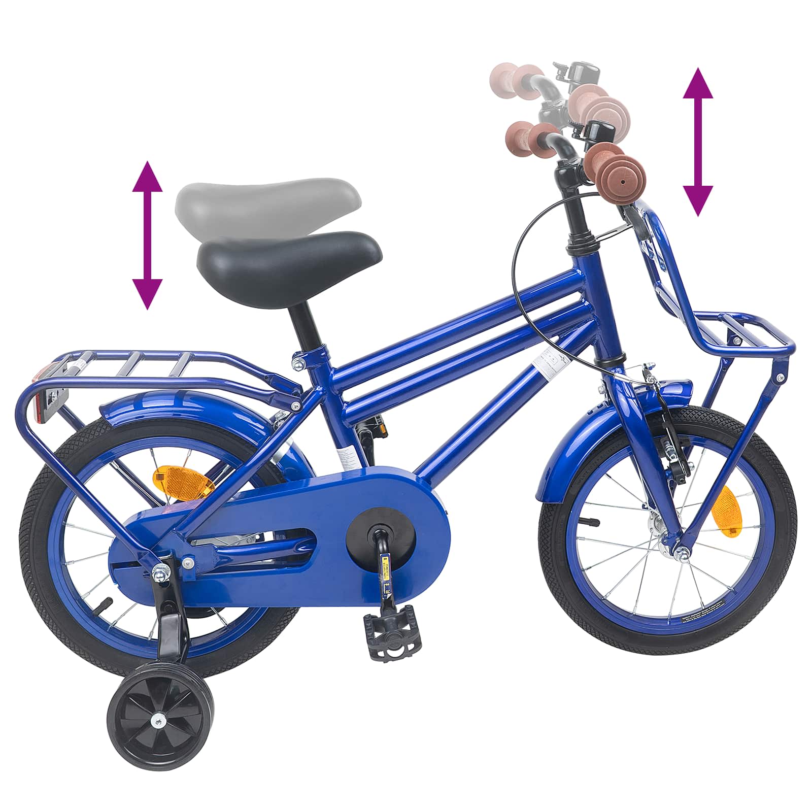 Bicicletta per Bambini 12 Pollici per bambini di 2-4 anni