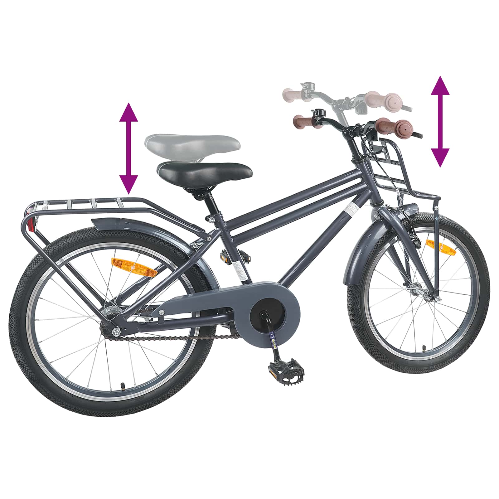 Bicicletta per Bambini 18 Pollici per bambini dai 5 ai 7 anni