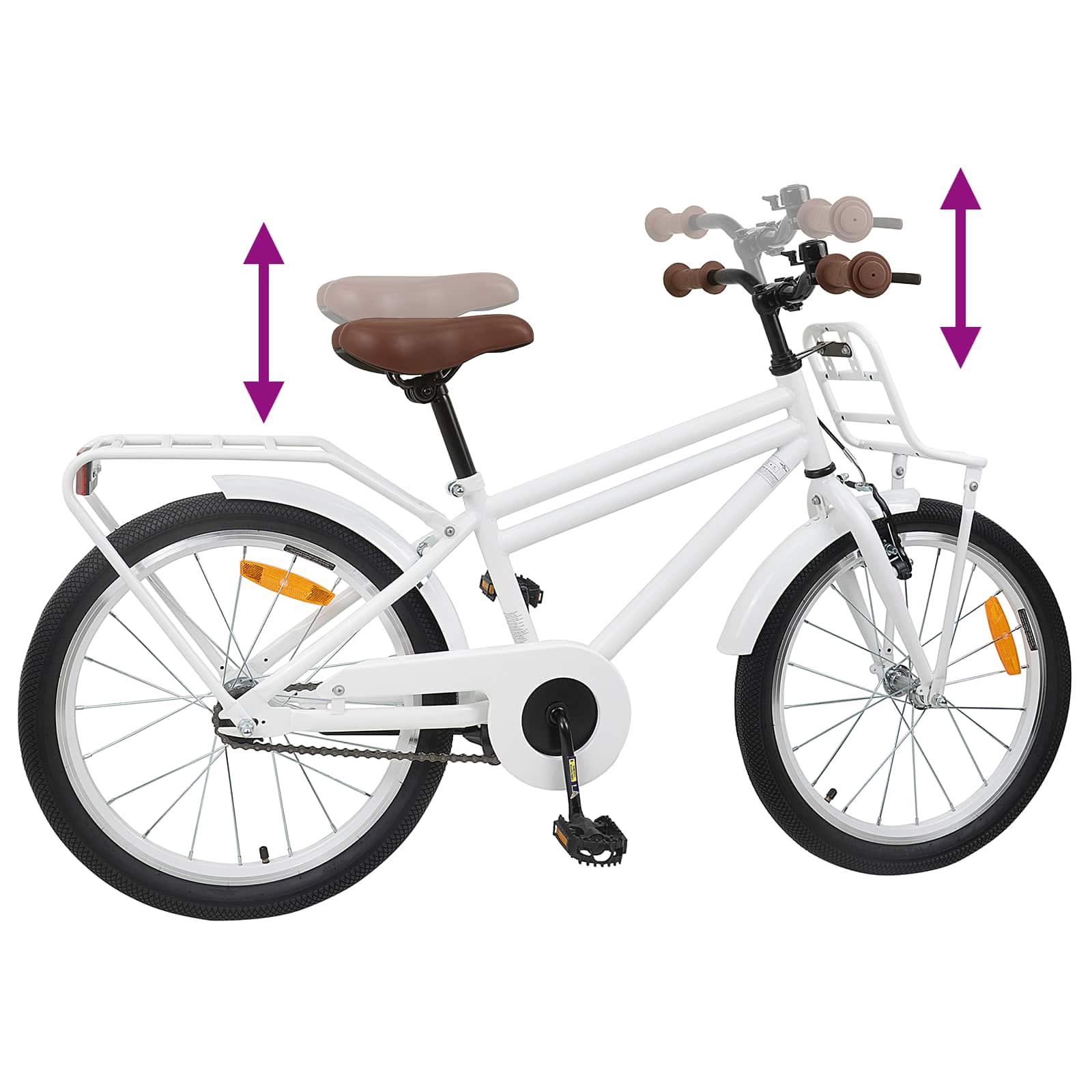 Bicicletta per Bambini 18 Pollici per bambini dai 5 ai 7 anni