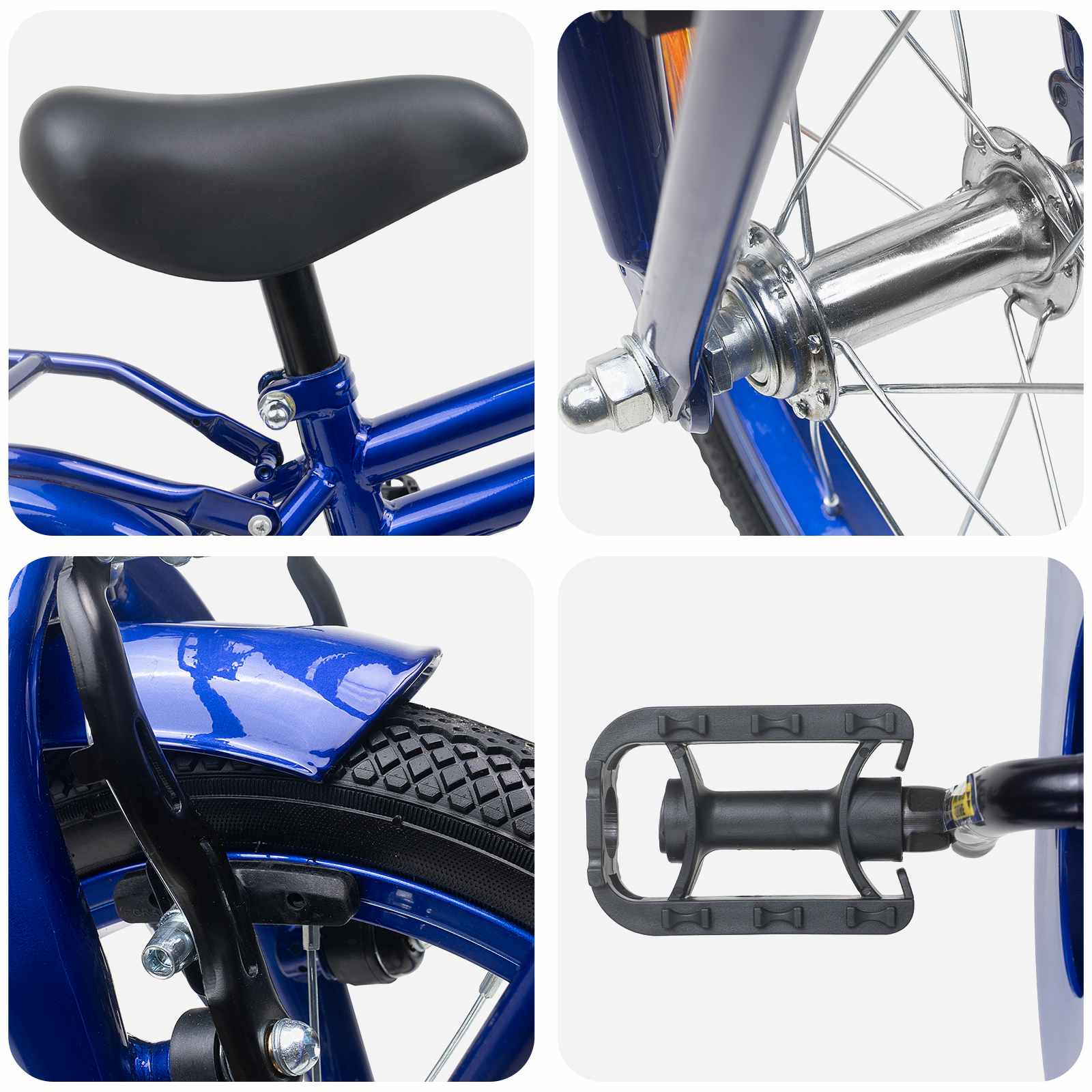 Bicicletta per Bambini 16 Pollici per bambini di 4-6 anni