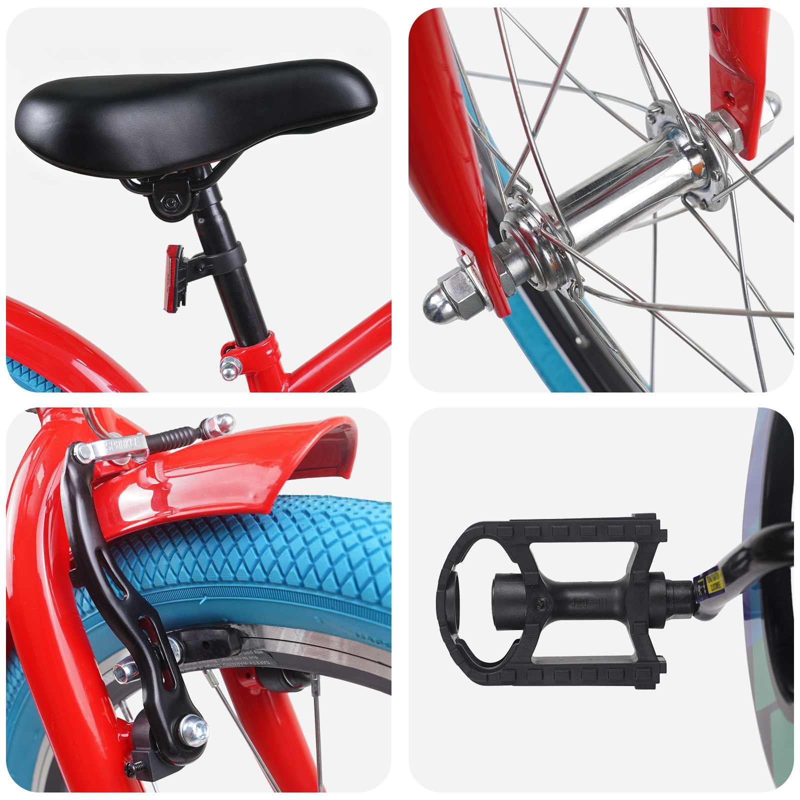 Bicicletta per Bambini 18 Pollici per bambini dai 5 ai 7 anni