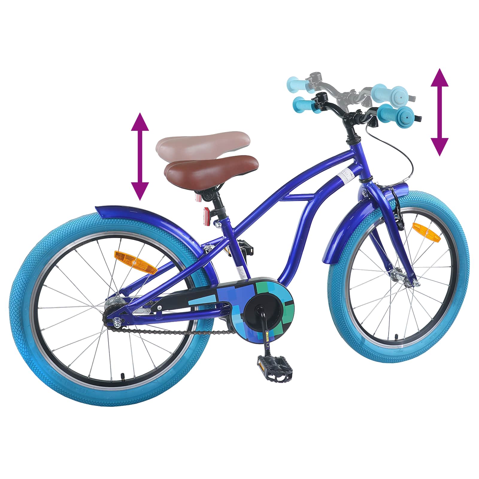 Bicicletta per Bambini 18 Pollici per bambini dai 5 ai 7 anni