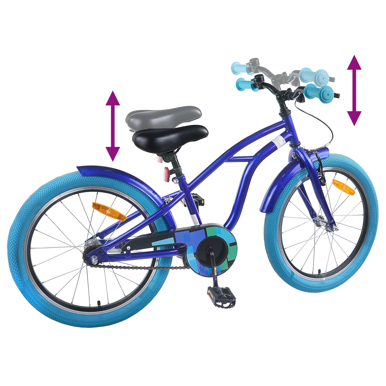 Bicicletta per Bambini 22 Pollici per bambini dai 7 ai 12 anni