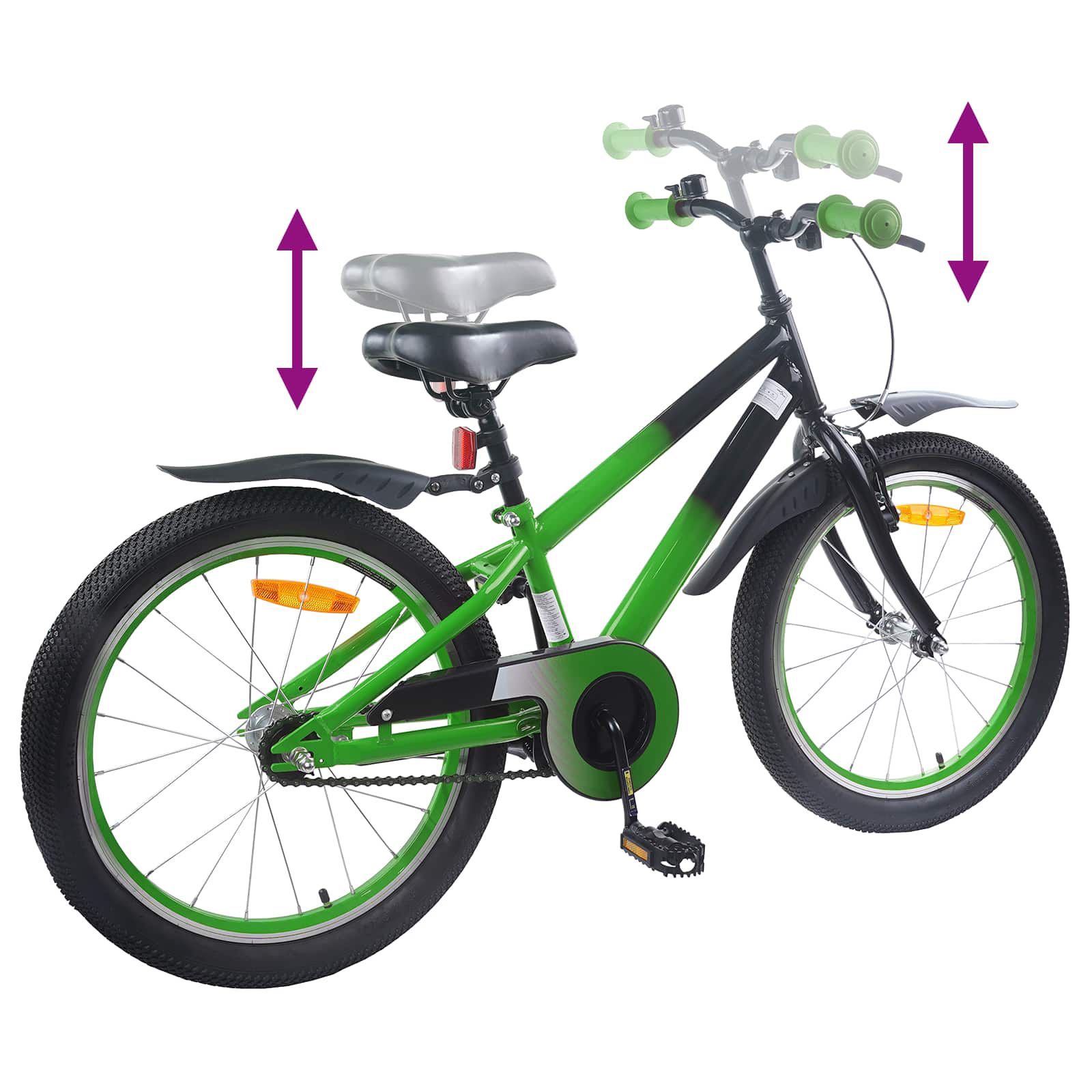 Bicicletta per Bambini 18 Pollici per bambini dai 5 ai 7 anni