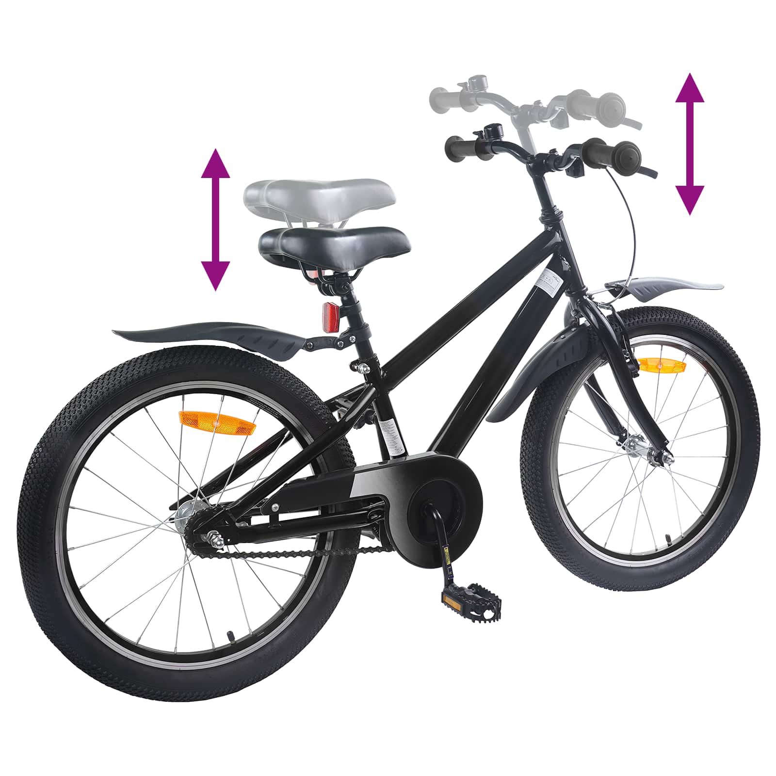 Bicicletta per Bambini 18 Pollici per bambini dai 5 ai 7 anni