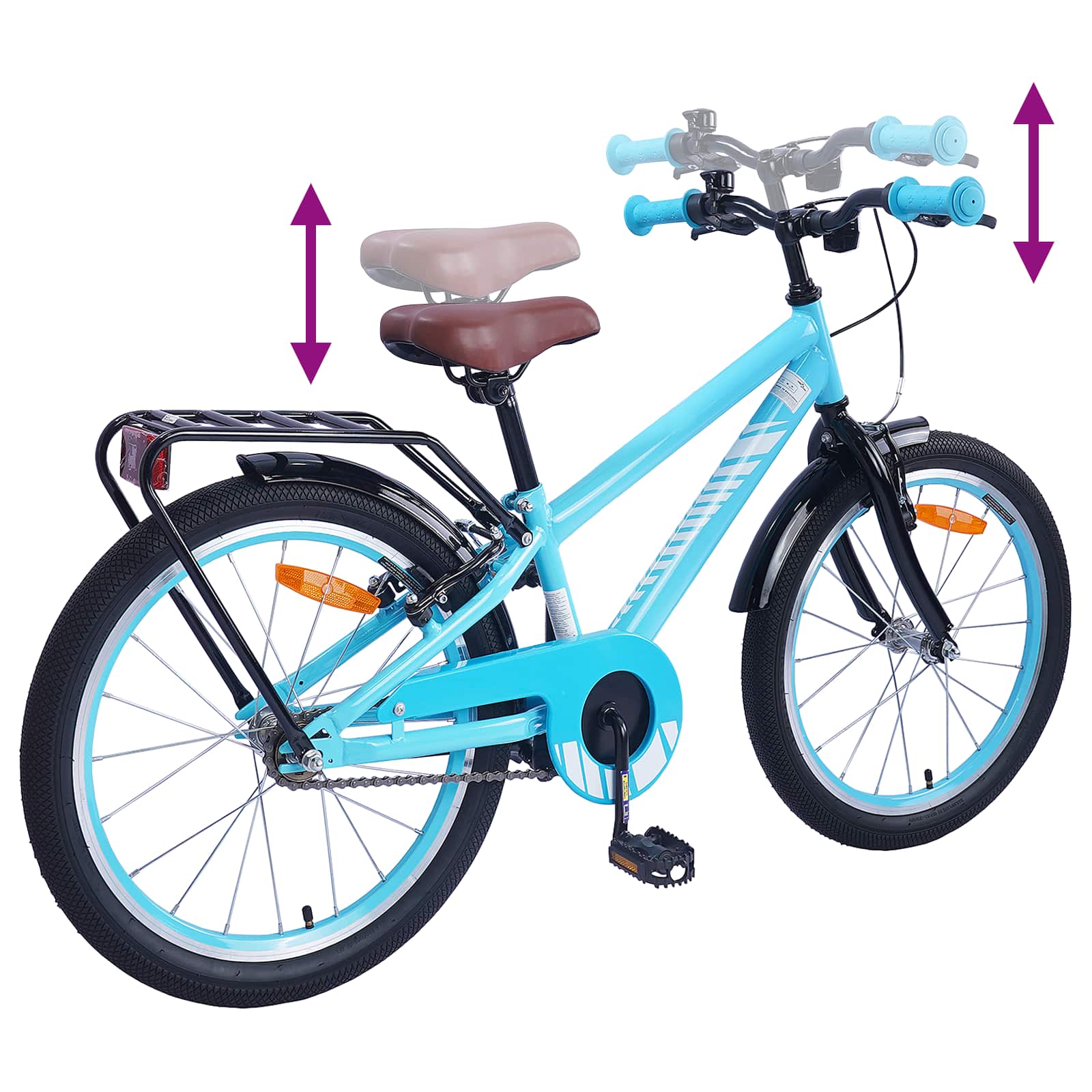 Bicicletta per Bambini 18 Pollici per bambini dai 5 ai 7 anni