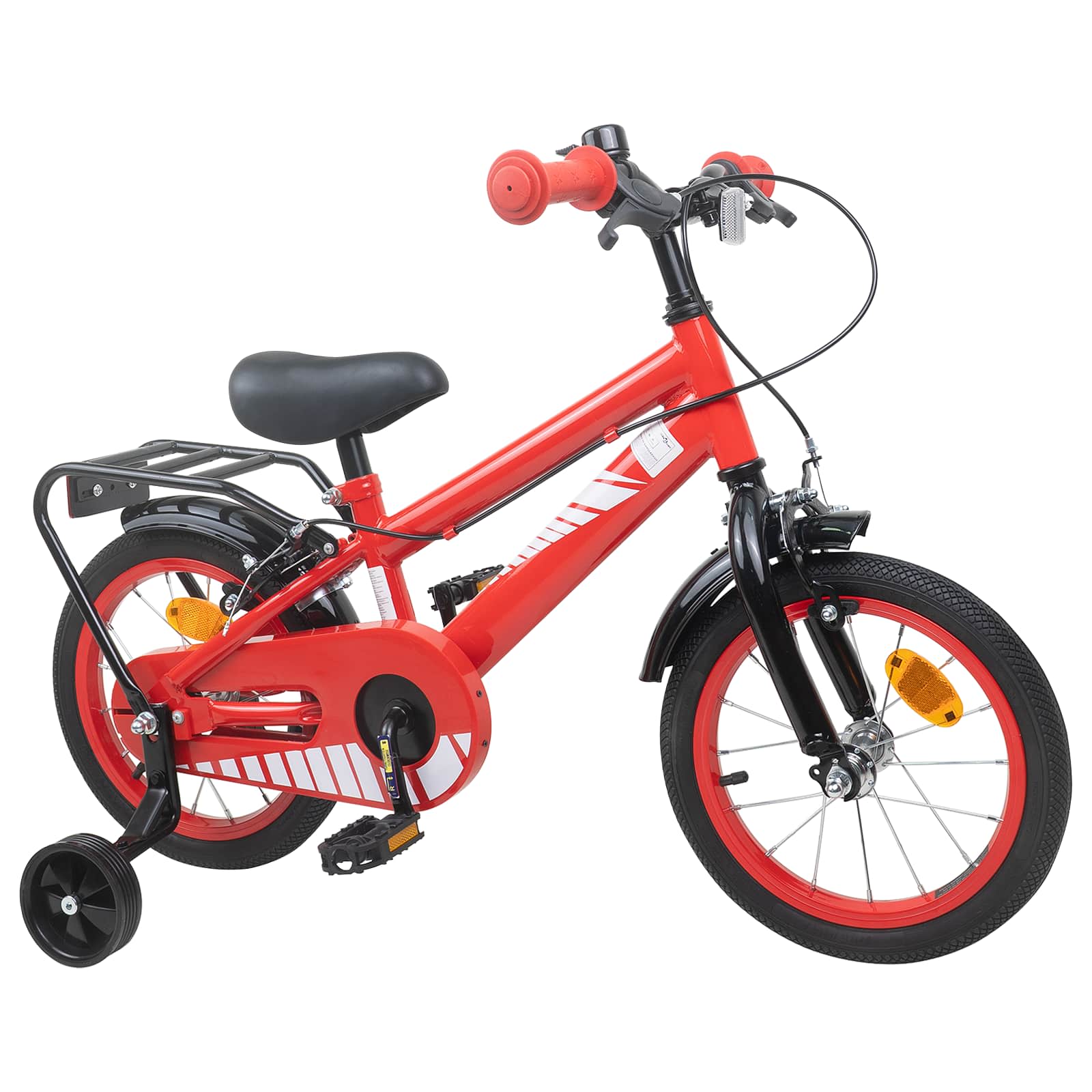 Bicicletta per Bambini 12 Pollici per bambini di 2-4 anni Rosso