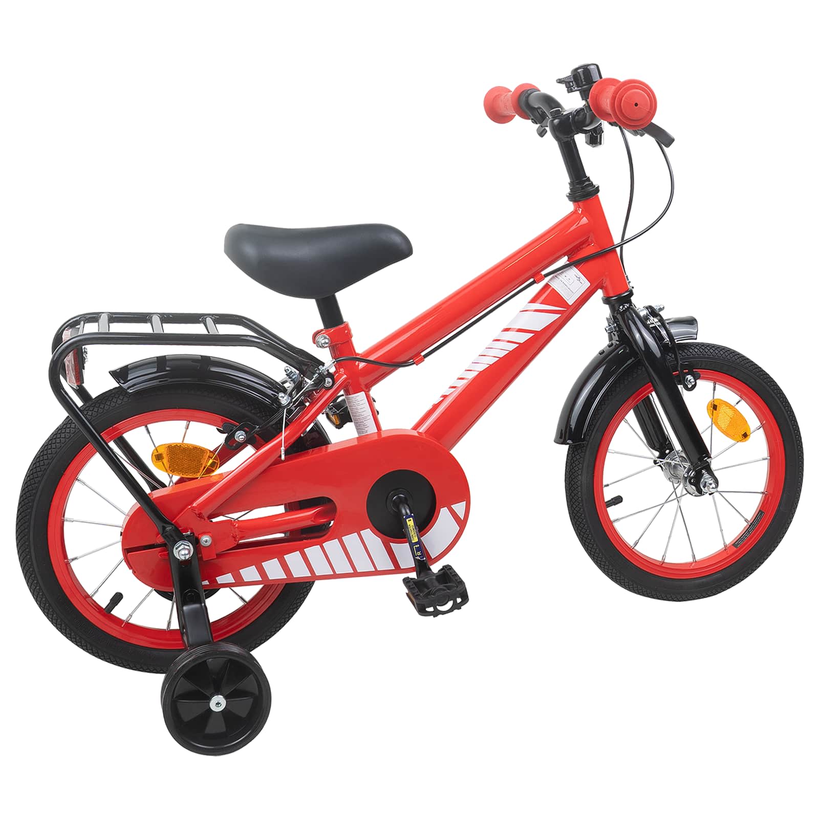 Bicicletta per Bambini 12 Pollici per bambini di 2-4 anni Rosso