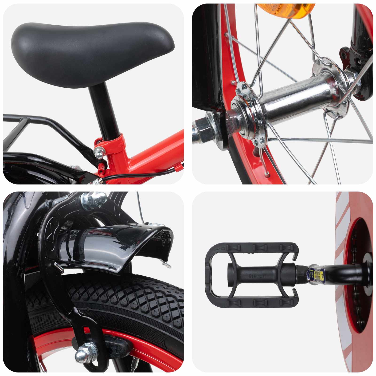 Bicicletta per Bambini 14 Pollici per bambini da 3 a 5 anni