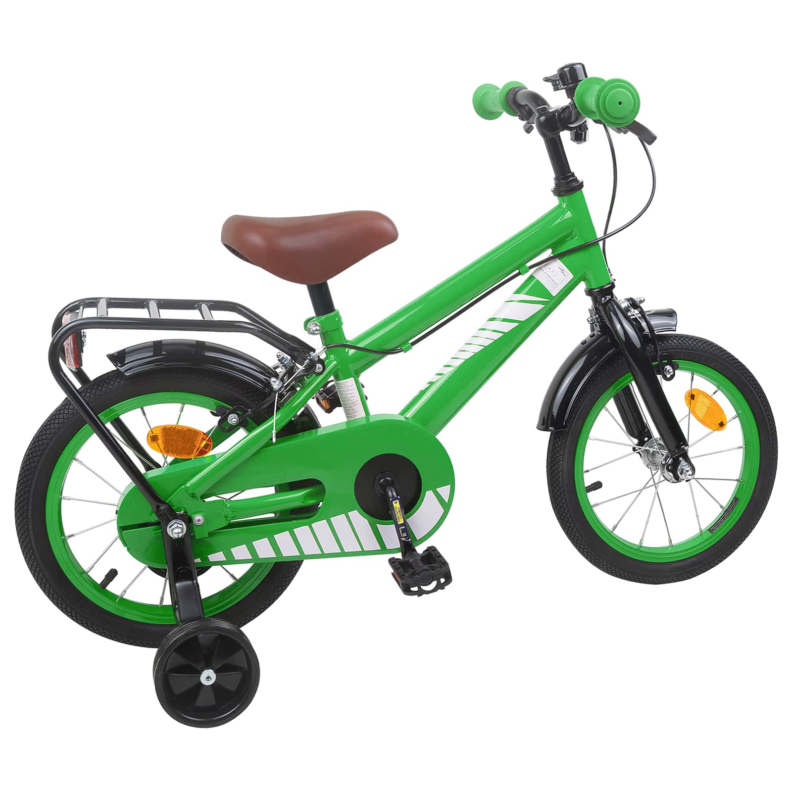 Bicicletta per Bambini 12 Pollici per bambini di 2-4 anni Verde