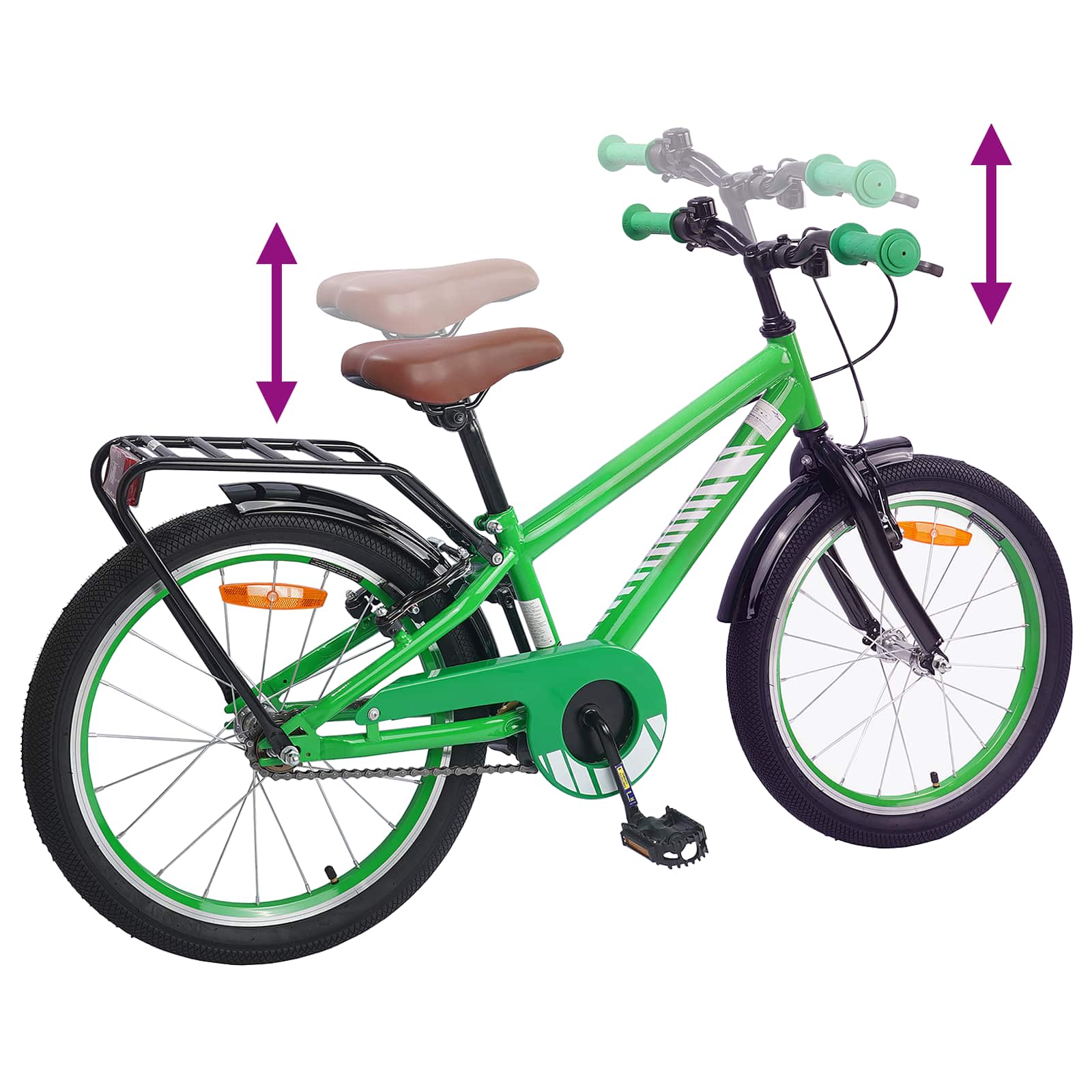 Bicicletta per Bambini 18 Pollici per bambini dai 5 ai 7 anni