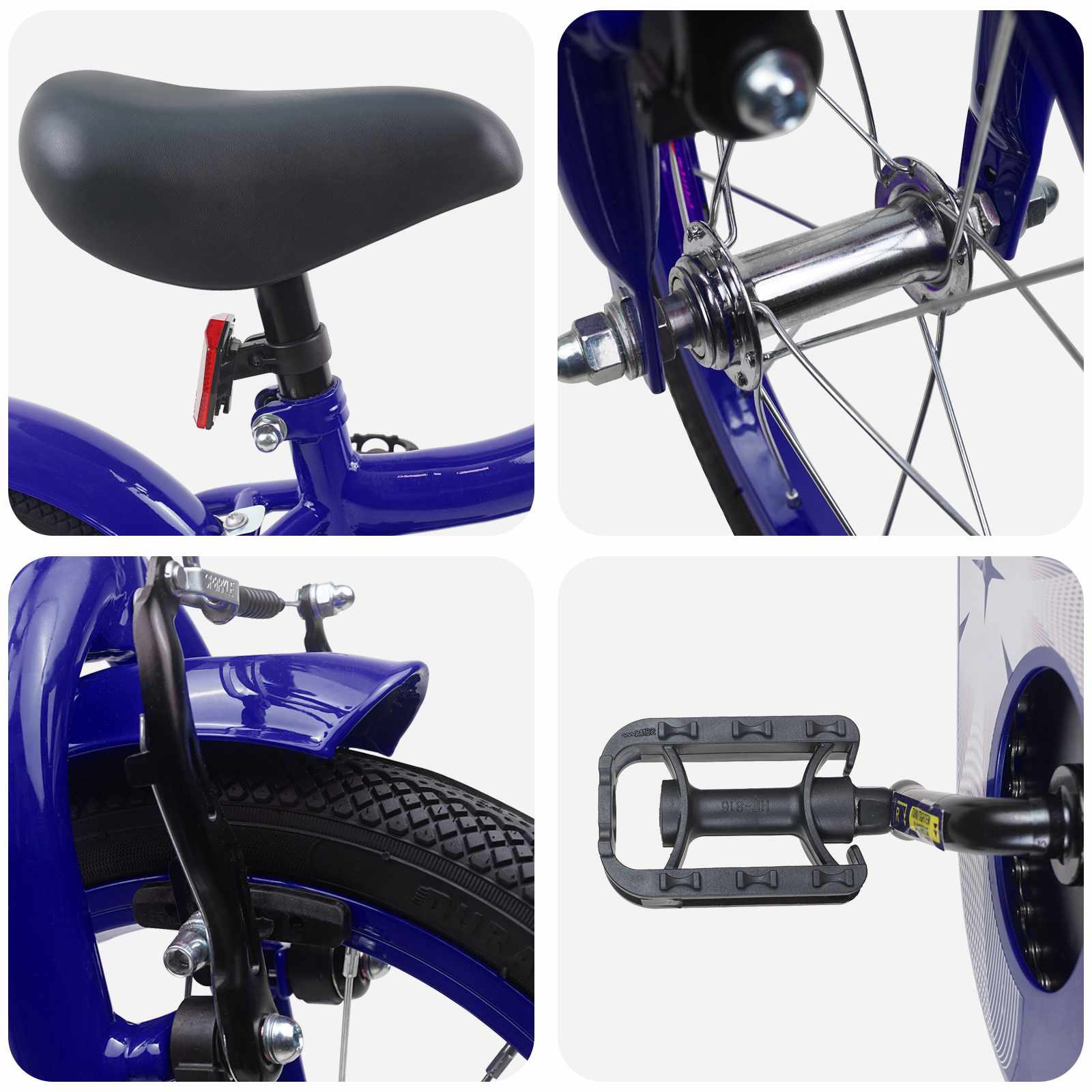 Bicicletta per Bambini 16 Pollici per bambini di 4-6 anni