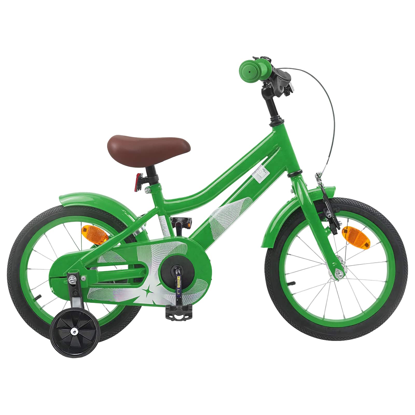 Bicicletta per Bambini 12 Pollici per bambini di 2-4 anni Verde