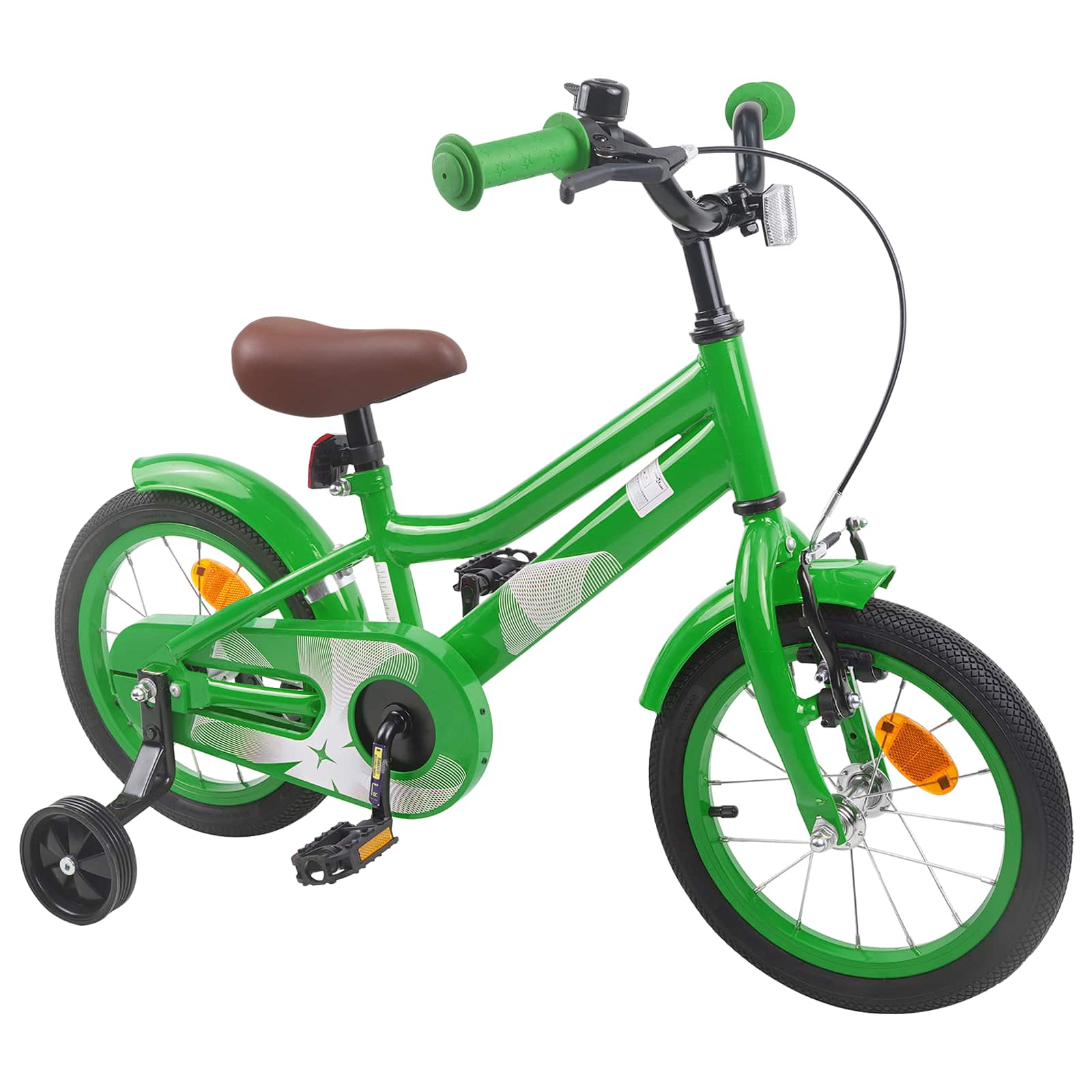 Bicicletta per Bambini 12 Pollici per bambini di 2-4 anni Verde