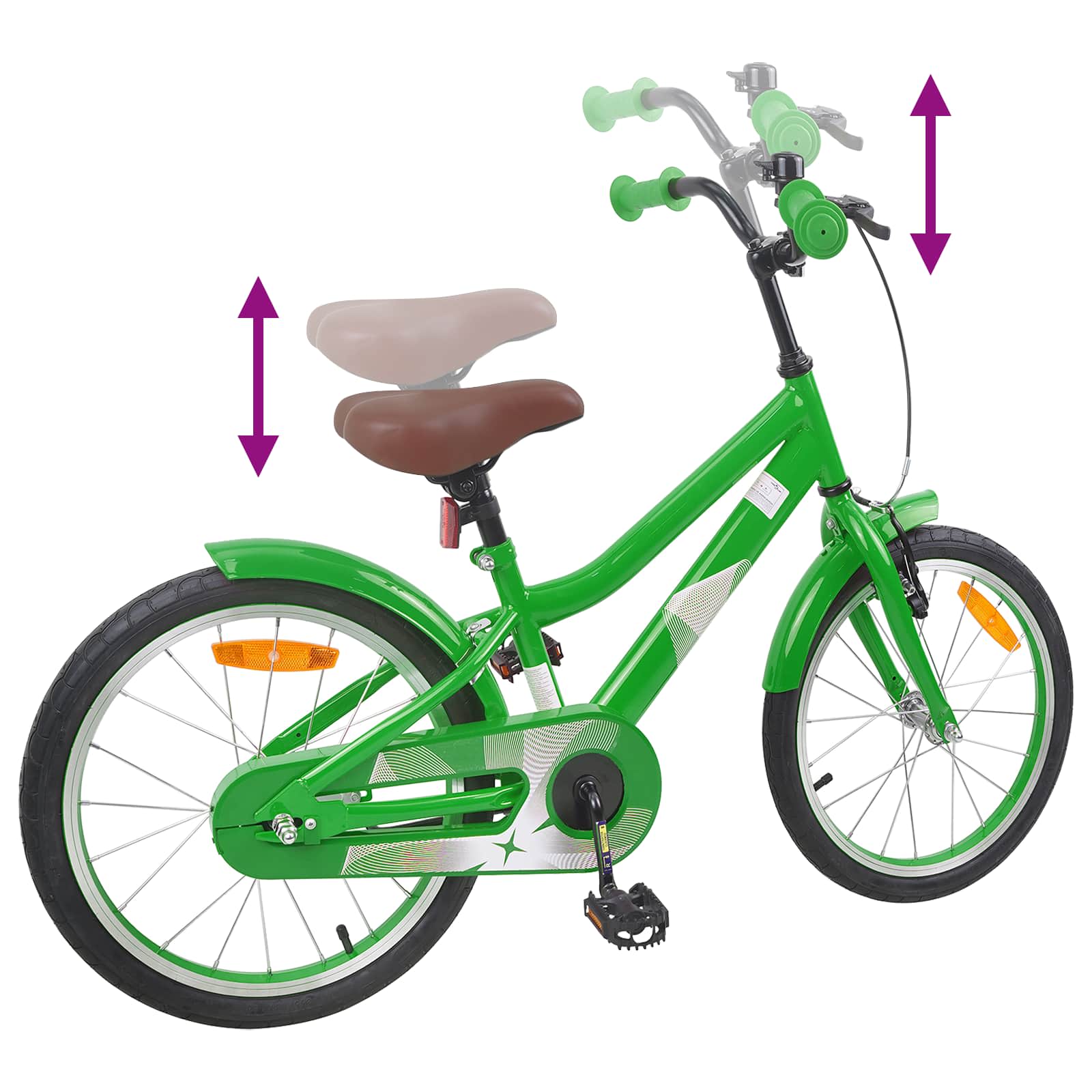 Bicicletta per Bambini 18 Pollici per bambini dai 5 ai 7 anni