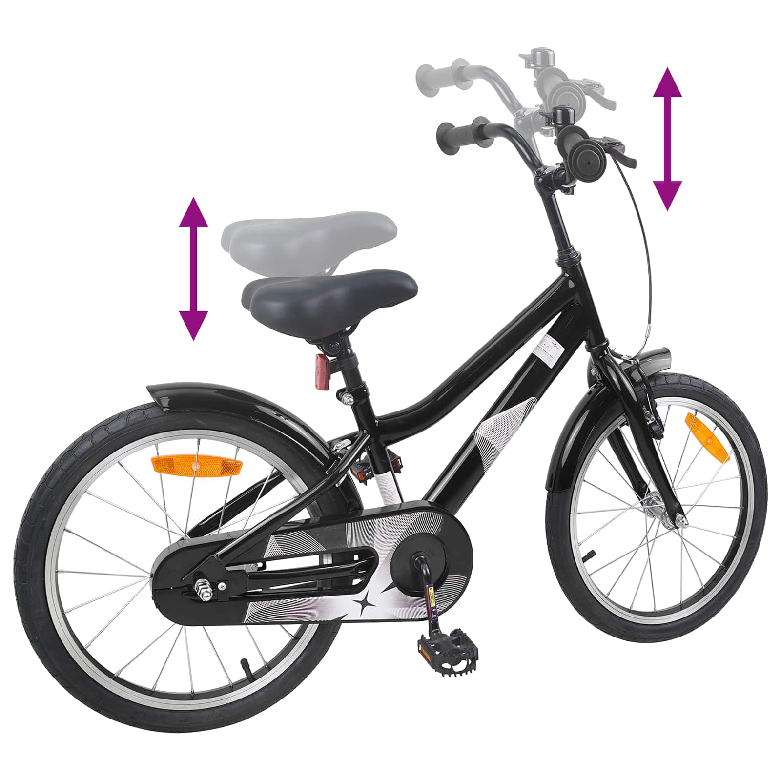 Bicicletta per Bambini 18 Pollici per bambini dai 5 ai 7 anni