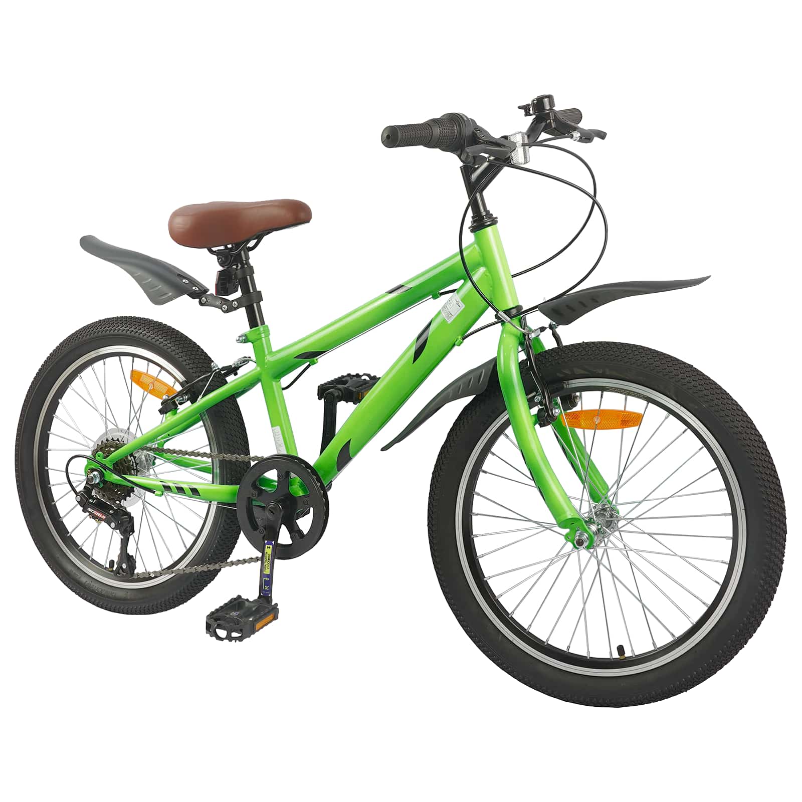 Bicicletta per Bambini 24 Pollici 6-Velocità per 8-12 anni