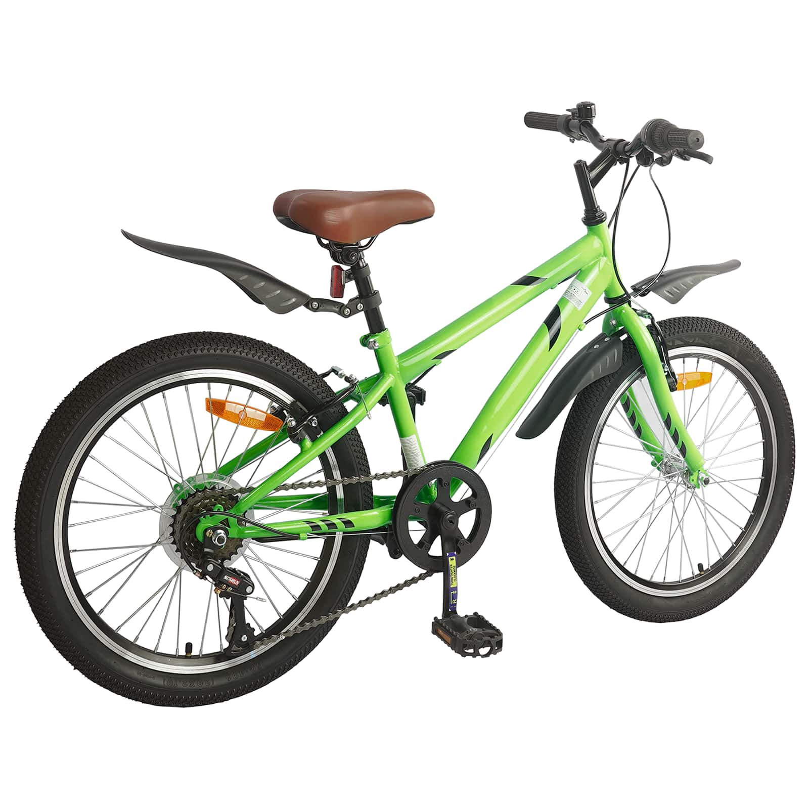 Bicicletta per Bambini 24 Pollici 6-Velocità per 8-12 anni