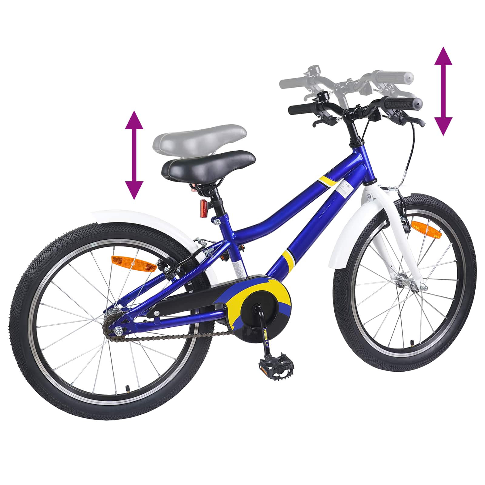 Bicicletta per Bambini 18 Pollici per bambini dai 5 ai 7 anni