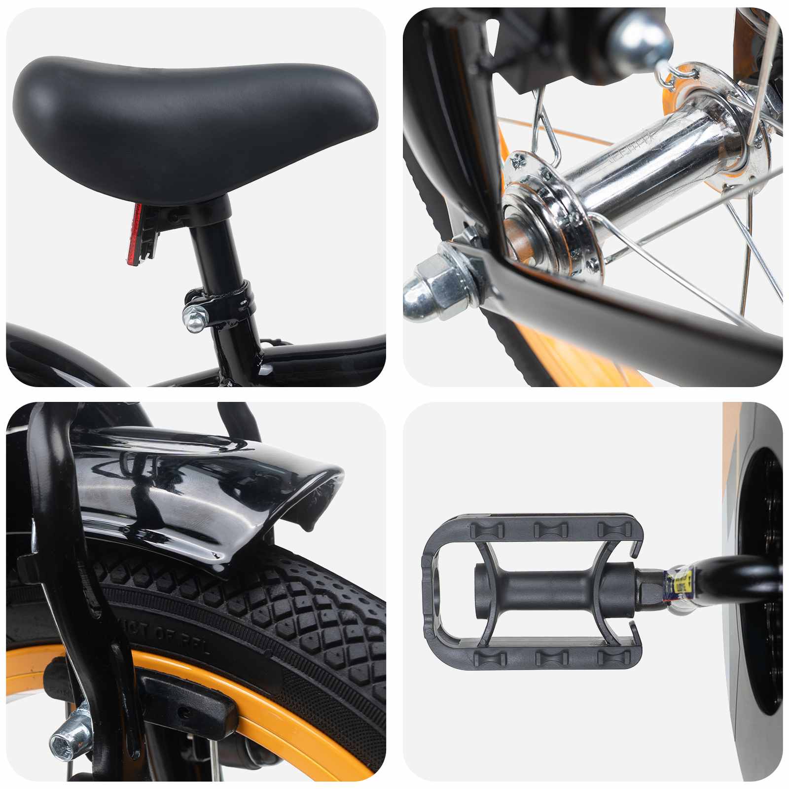Bicicletta per Bambini 16 Pollici per bambini di 4-6 anni