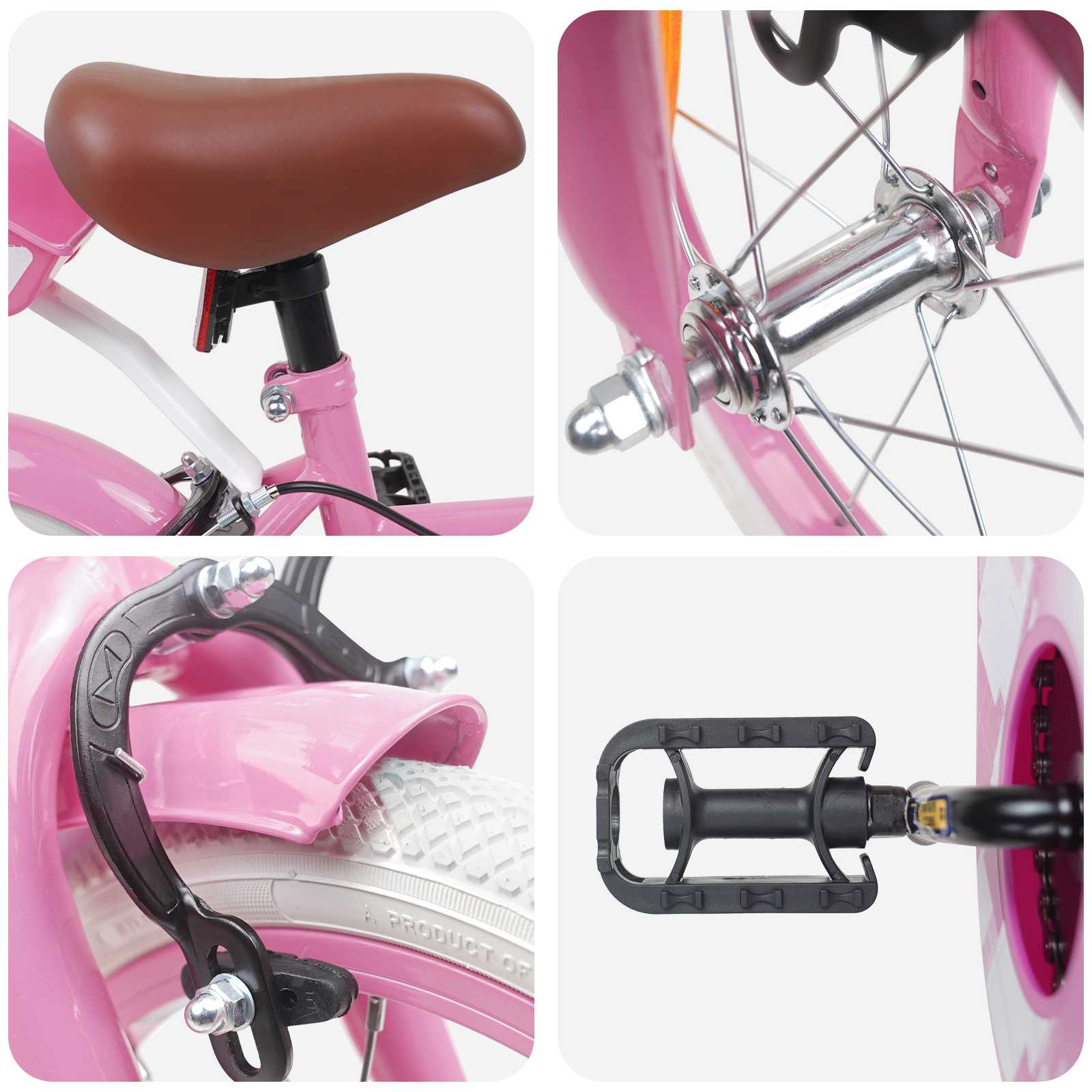 Bicicletta per Bambini 14 Pollici per bambini da 3 a 5 anni