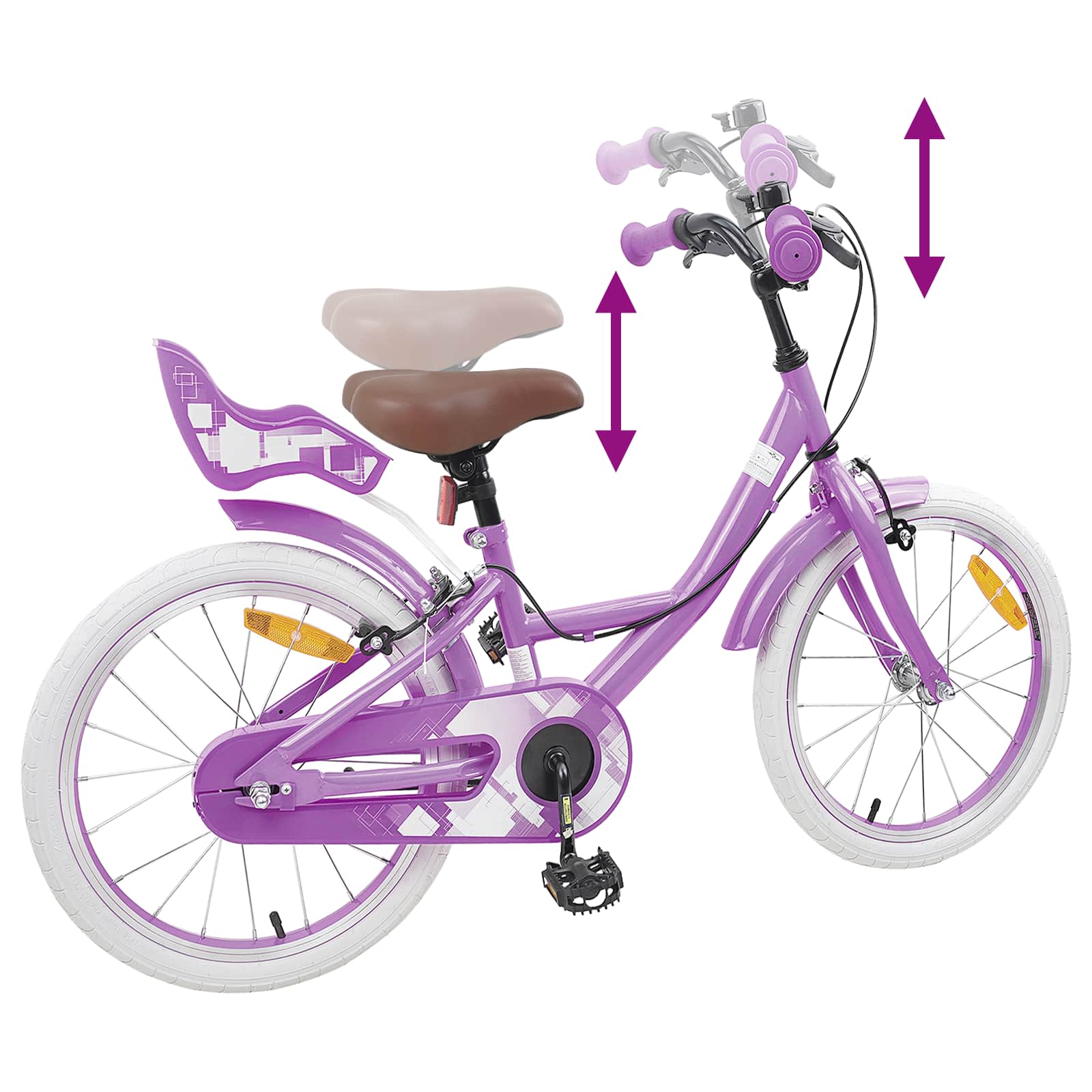 Bicicletta per Bambini 18 Pollici per bambini dai 5 ai 7 anni