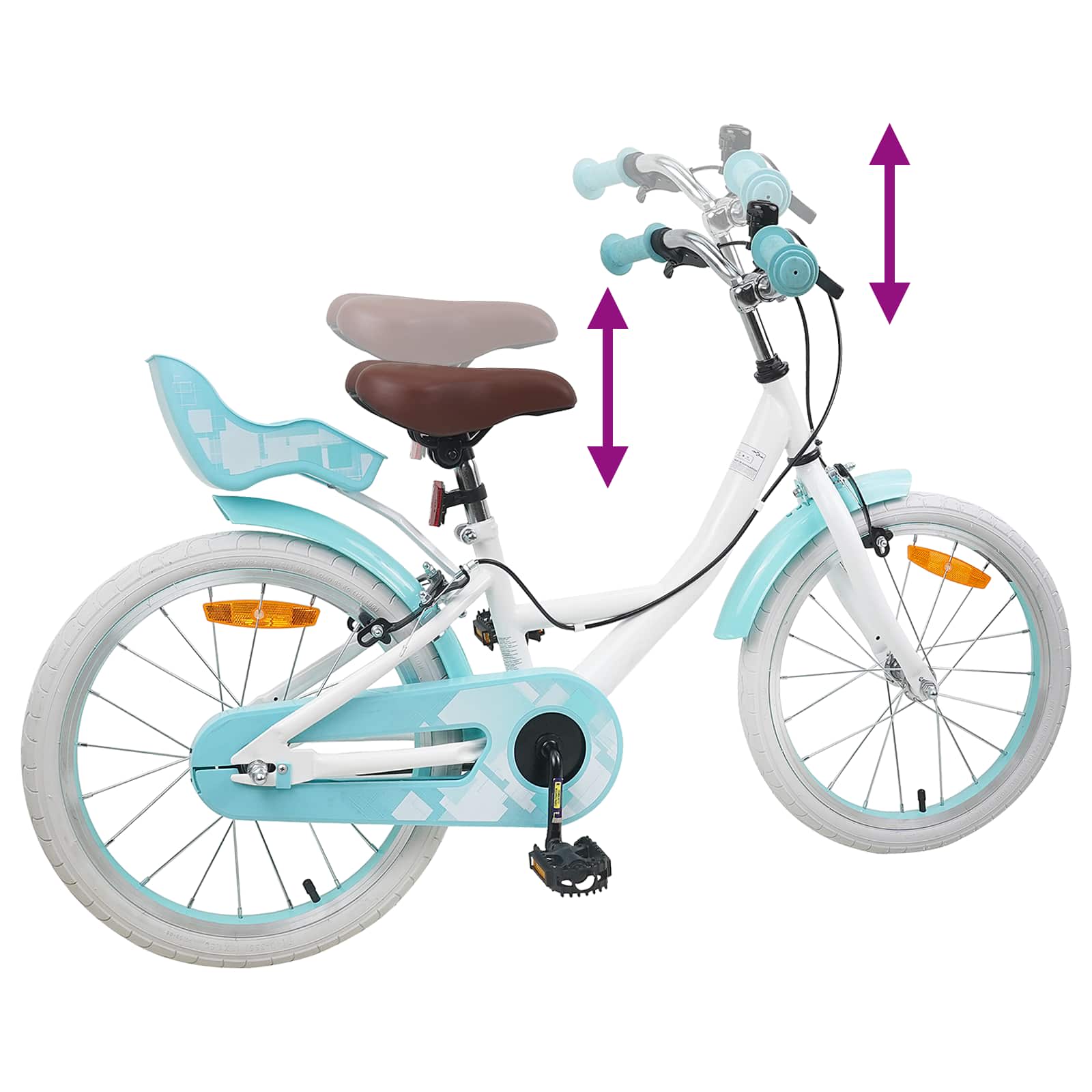Bicicletta per Bambini 18 Pollici per bambini dai 5 ai 7 anni