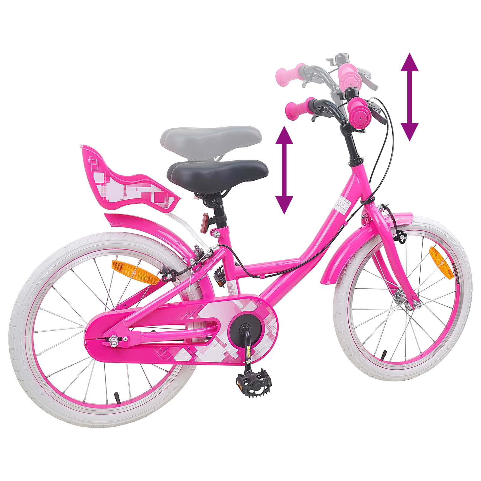 Bicicletta per Bambini 18 Pollici per bambini dai 5 ai 7 anni