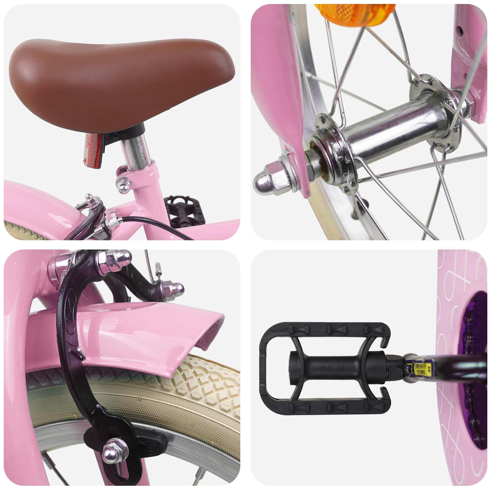 Bicicletta per Bambini 16 Pollici per bambini di 4-6 anni