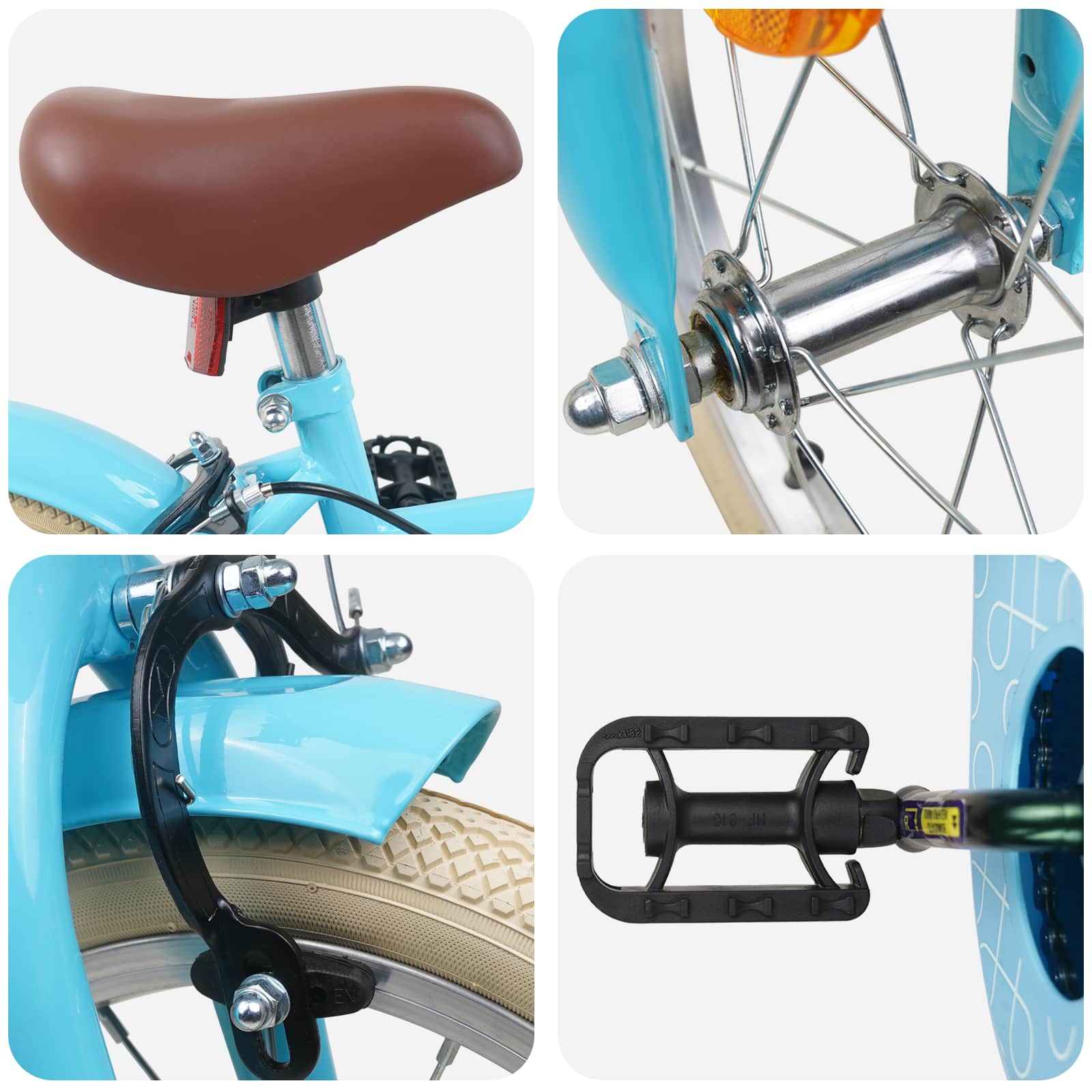 Bicicletta per Bambini 12 Pollici per bambini di 2-4 anni