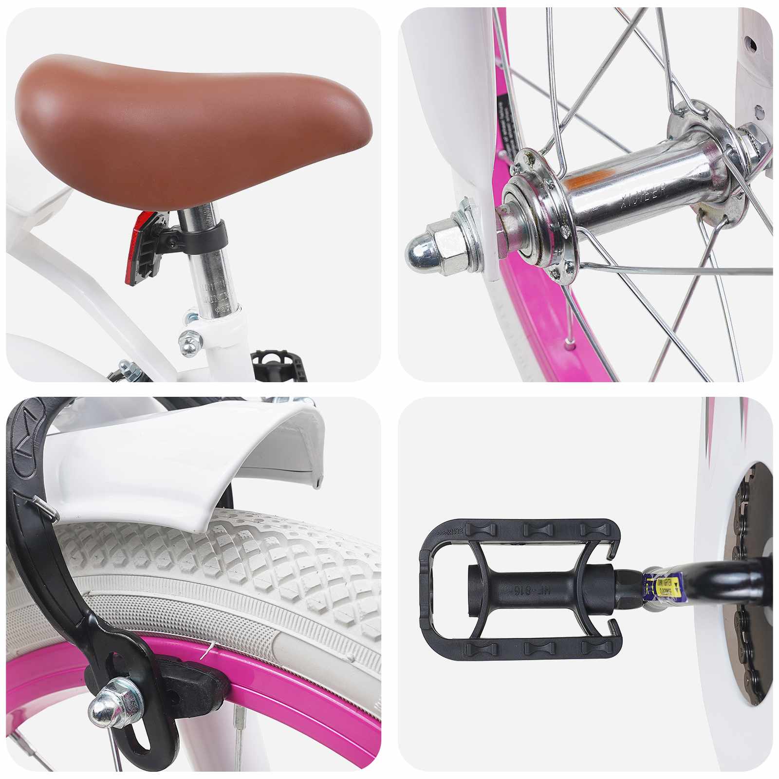 Bicicletta per Bambini 16 Pollici per bambini di 4-6 anni
