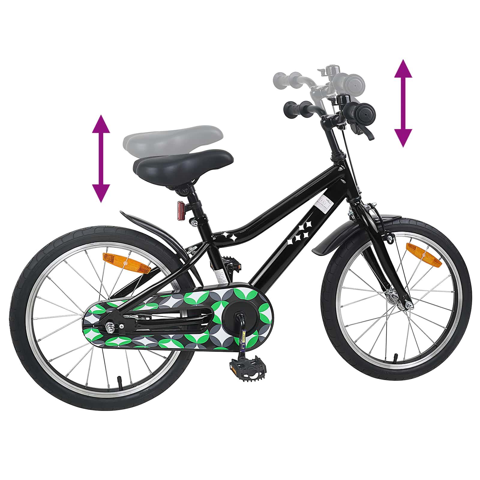 Bicicletta per Bambini 18 Pollici per bambini dai 5 ai 7 anni
