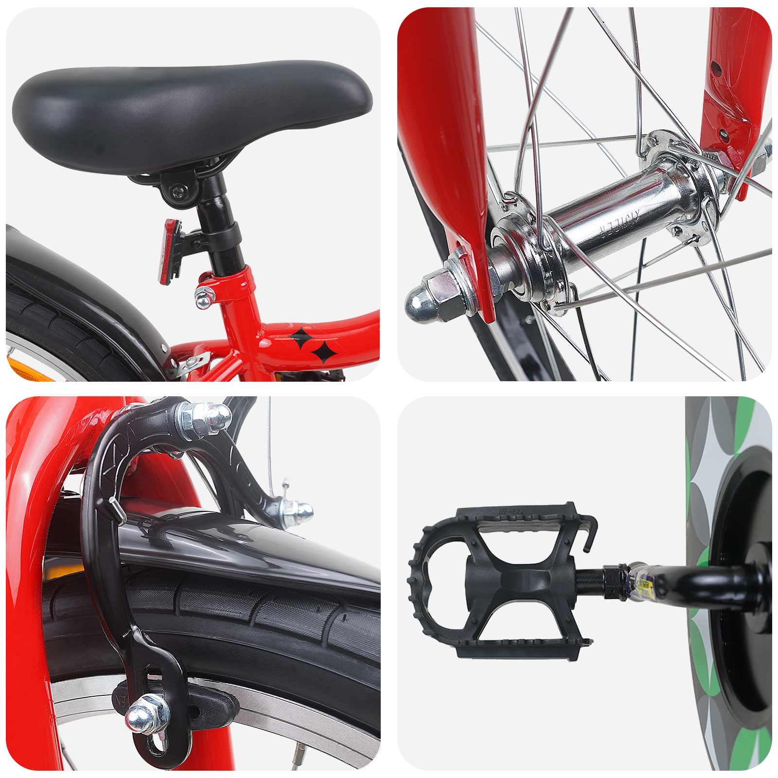 Bicicletta per Bambini 18 Pollici per bambini dai 5 ai 7 anni