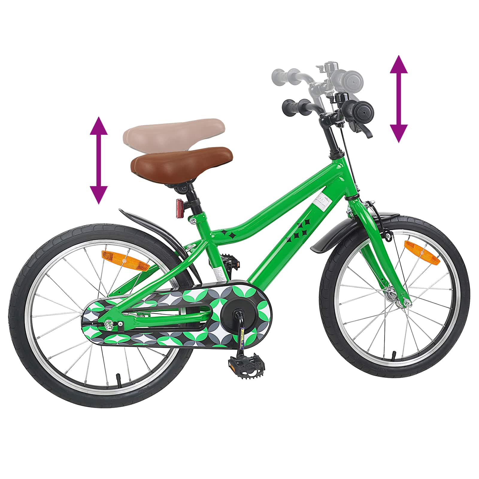 Bicicletta per Bambini 18 Pollici per bambini dai 5 ai 7 anni