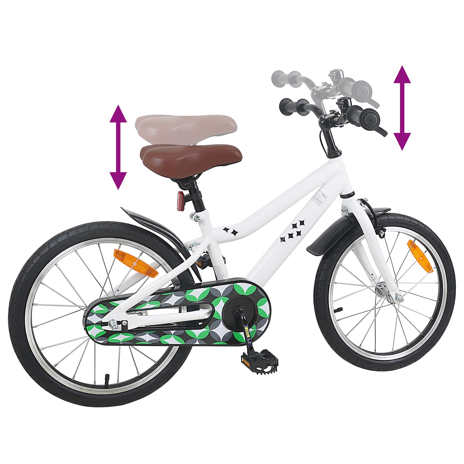 Bicicletta per Bambini 18 Pollici per bambini dai 5 ai 7 anni