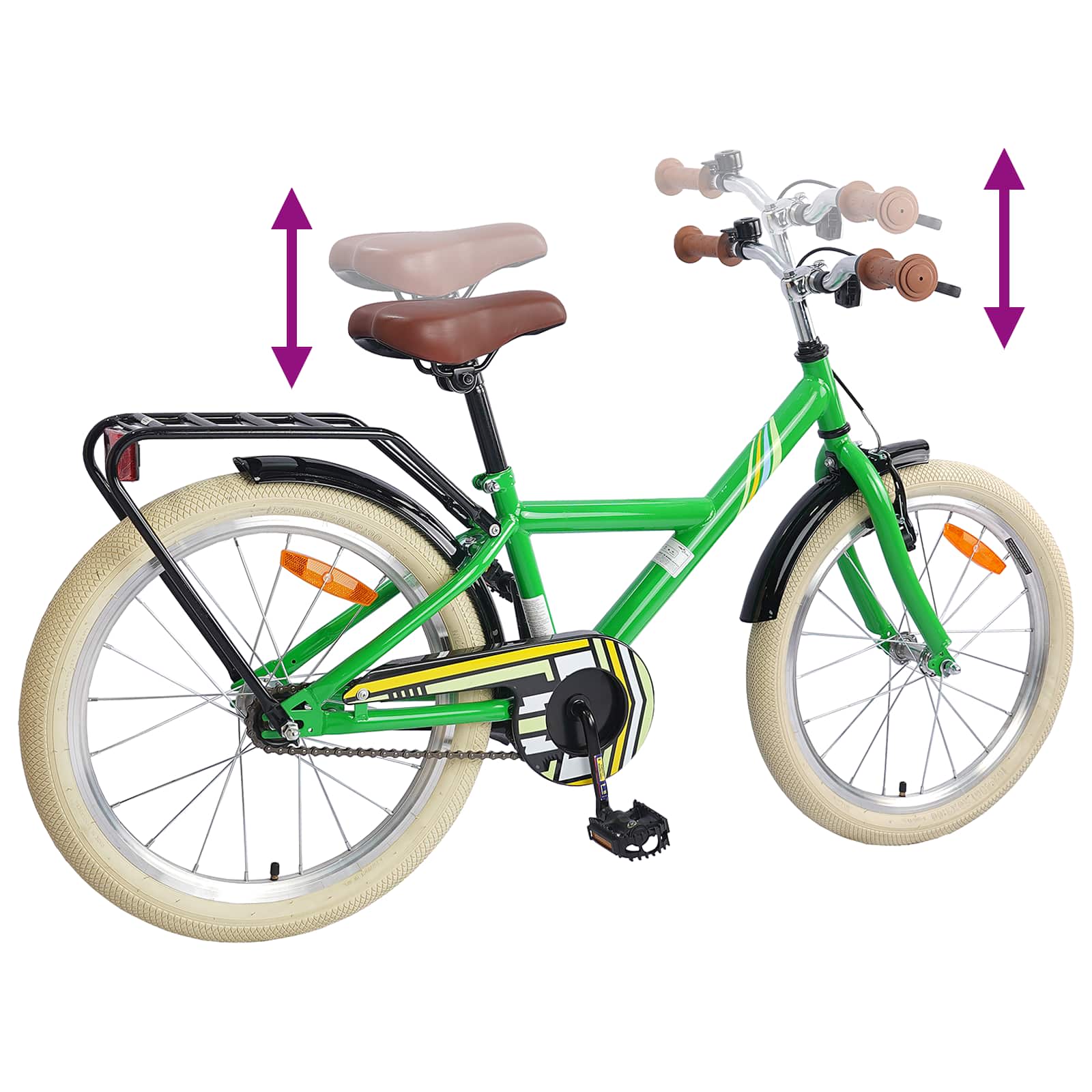 Bicicletta per Bambini 18 Pollici per bambini dai 5 ai 7 anni