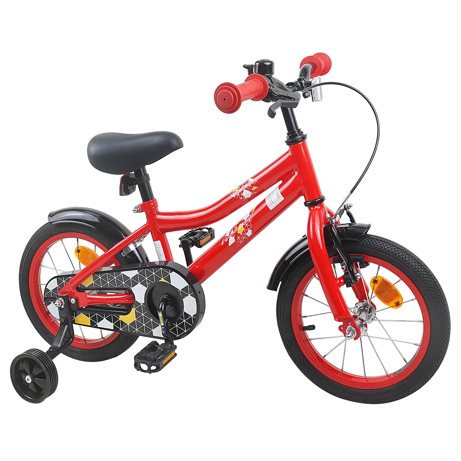Bicicletta per Bambini 14 Pollici per bambini da 3 a 5 anni