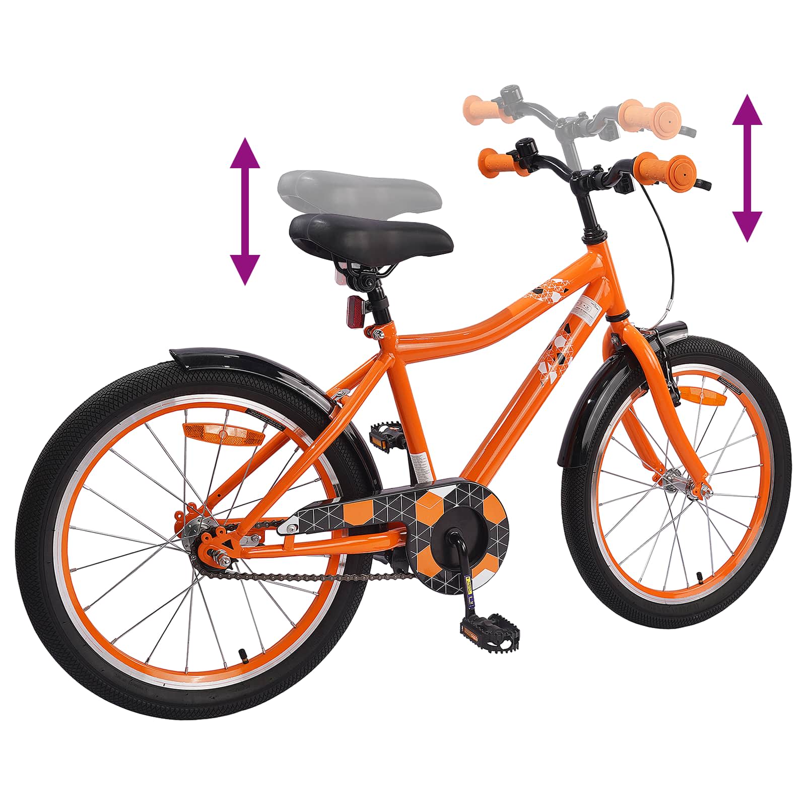 Bicicletta per Bambini 18 Pollici per bambini dai 5 ai 7 anni