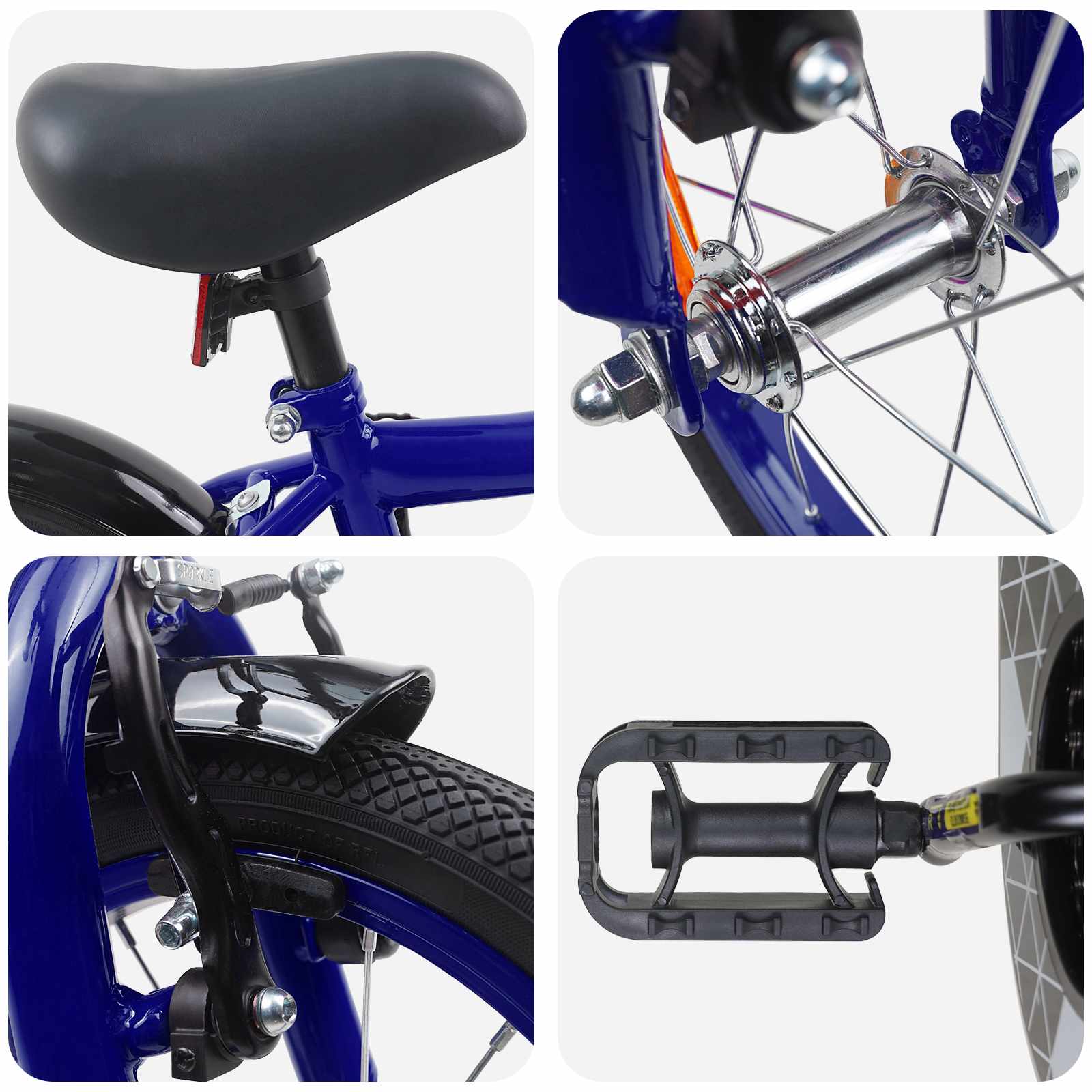 Bicicletta per Bambini 14 Pollici per bambini da 3 a 5 anni