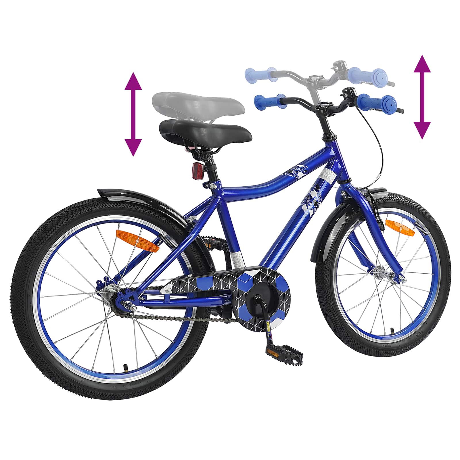 Bicicletta per Bambini 18 Pollici per bambini dai 5 ai 7 anni