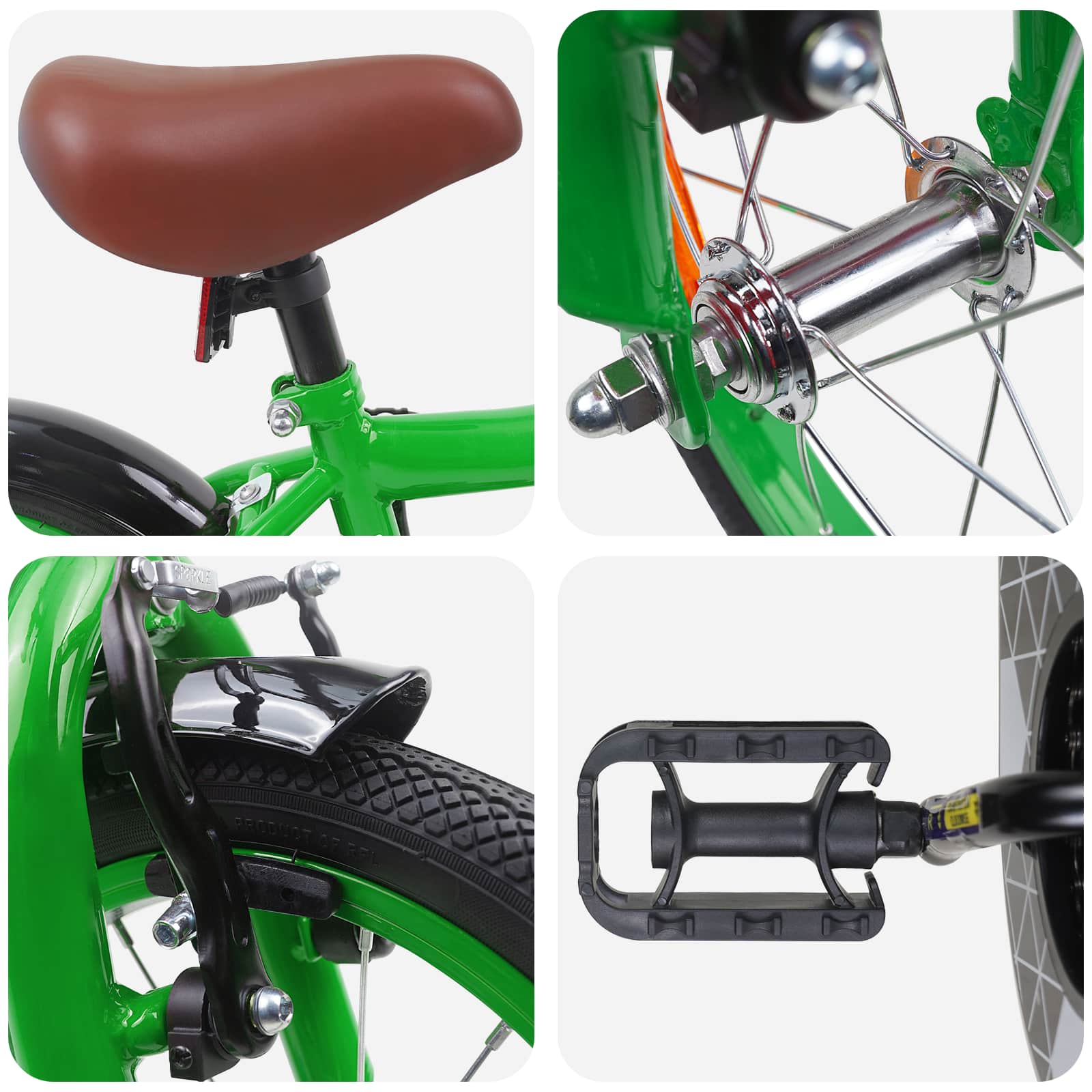 Bicicletta per Bambini 14 Pollici per bambini da 3 a 5 anni