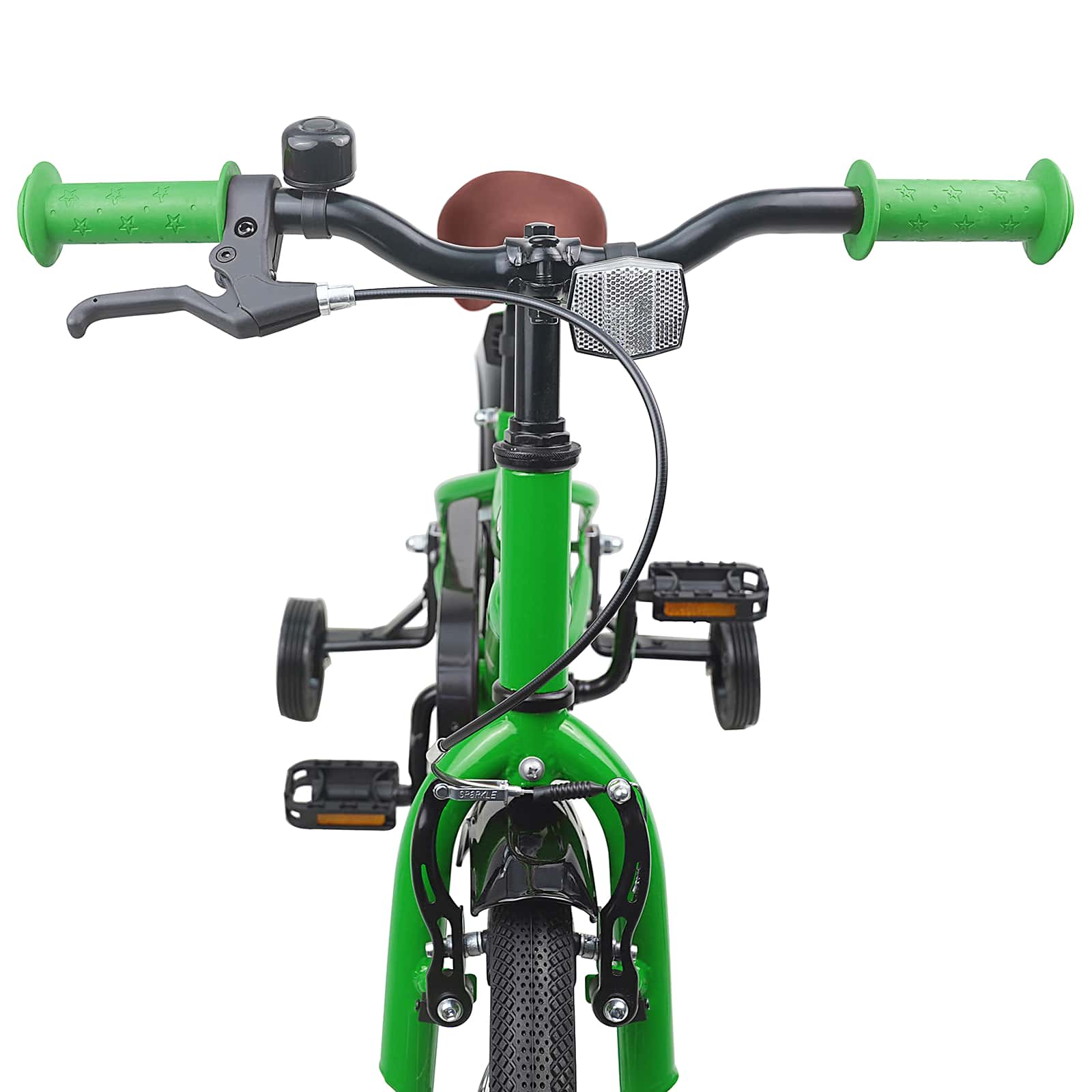Bicicletta per Bambini 16 Pollici per bambini di 4-6 anni Verde