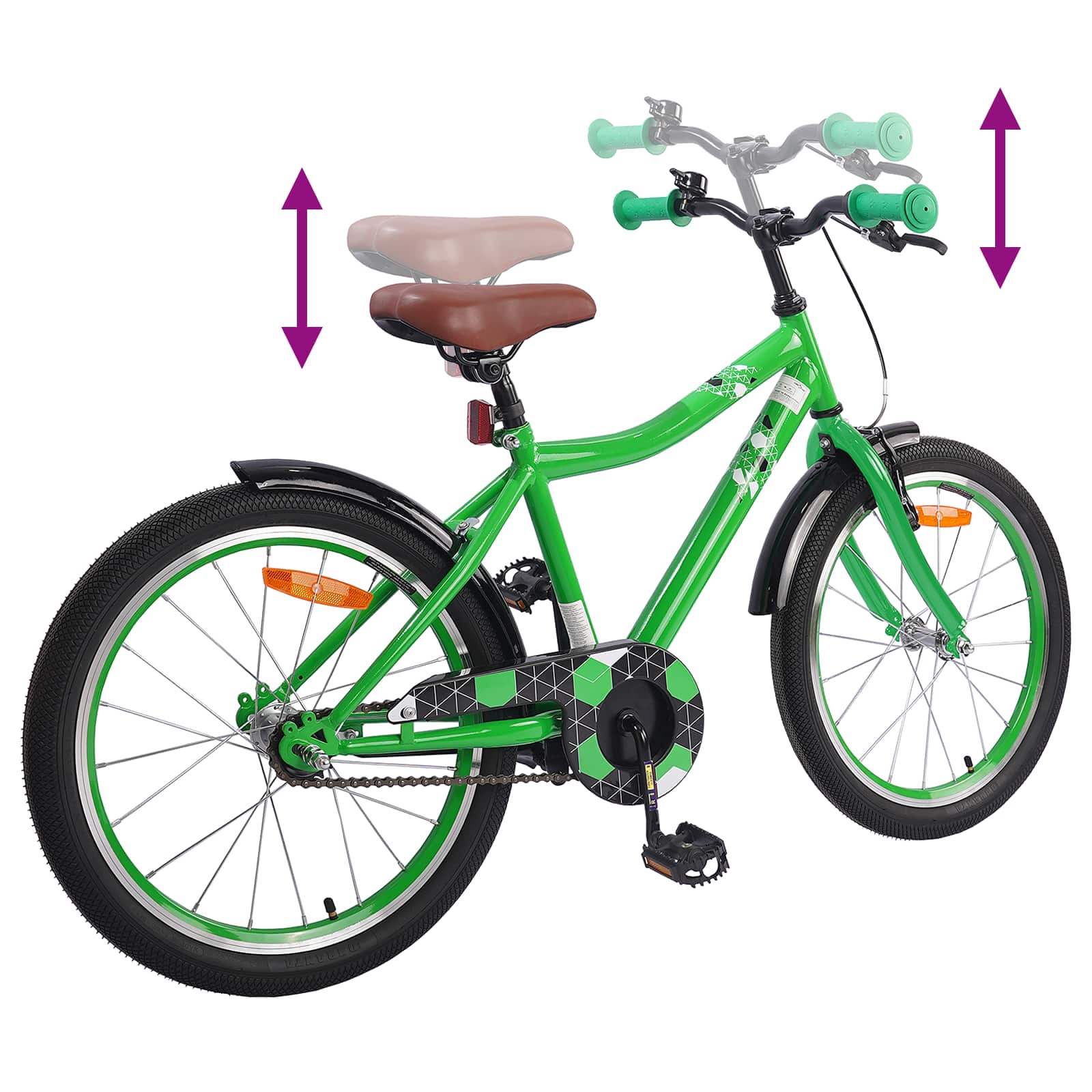 Bicicletta per Bambini 18 Pollici per bambini dai 5 ai 7 anni