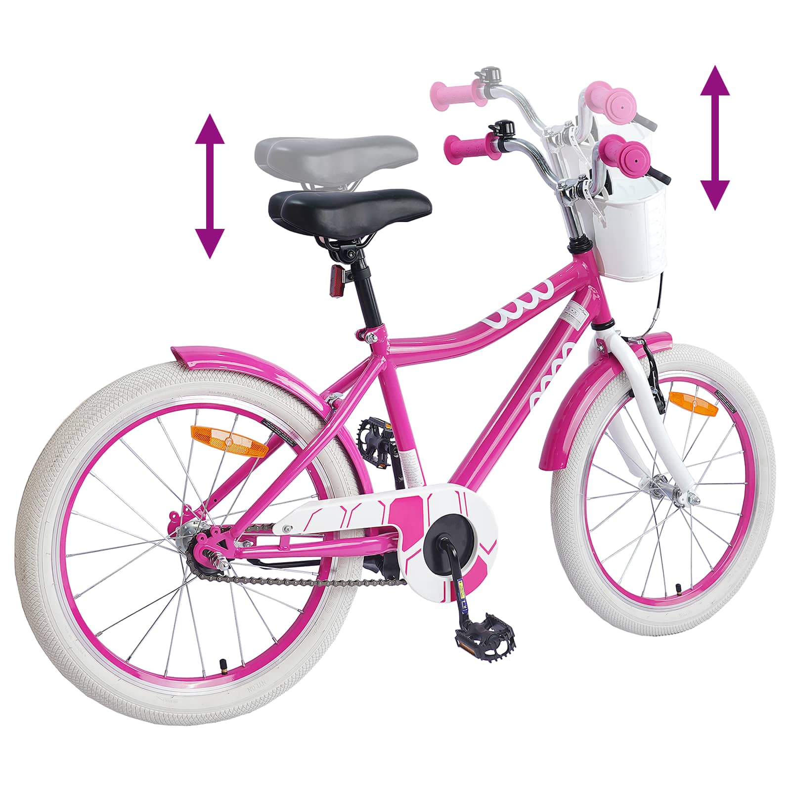 Bicicletta per Bambini 18 Pollici per bambini dai 5 ai 7 anni