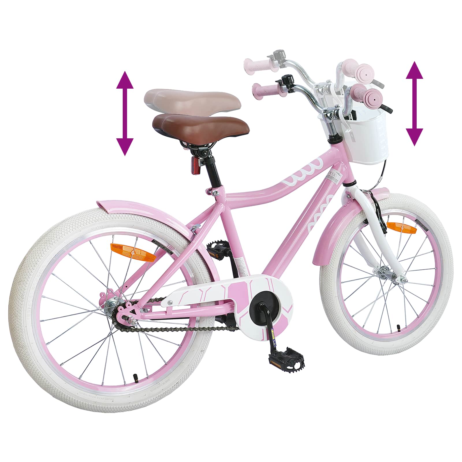 Bicicletta per Bambini 18 Pollici per bambini dai 5 ai 7 anni
